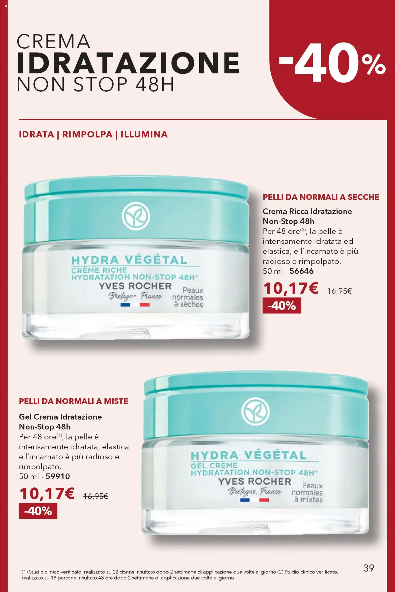 Volantino Yves Rocher del 30.12.2025 | Pagina: 39