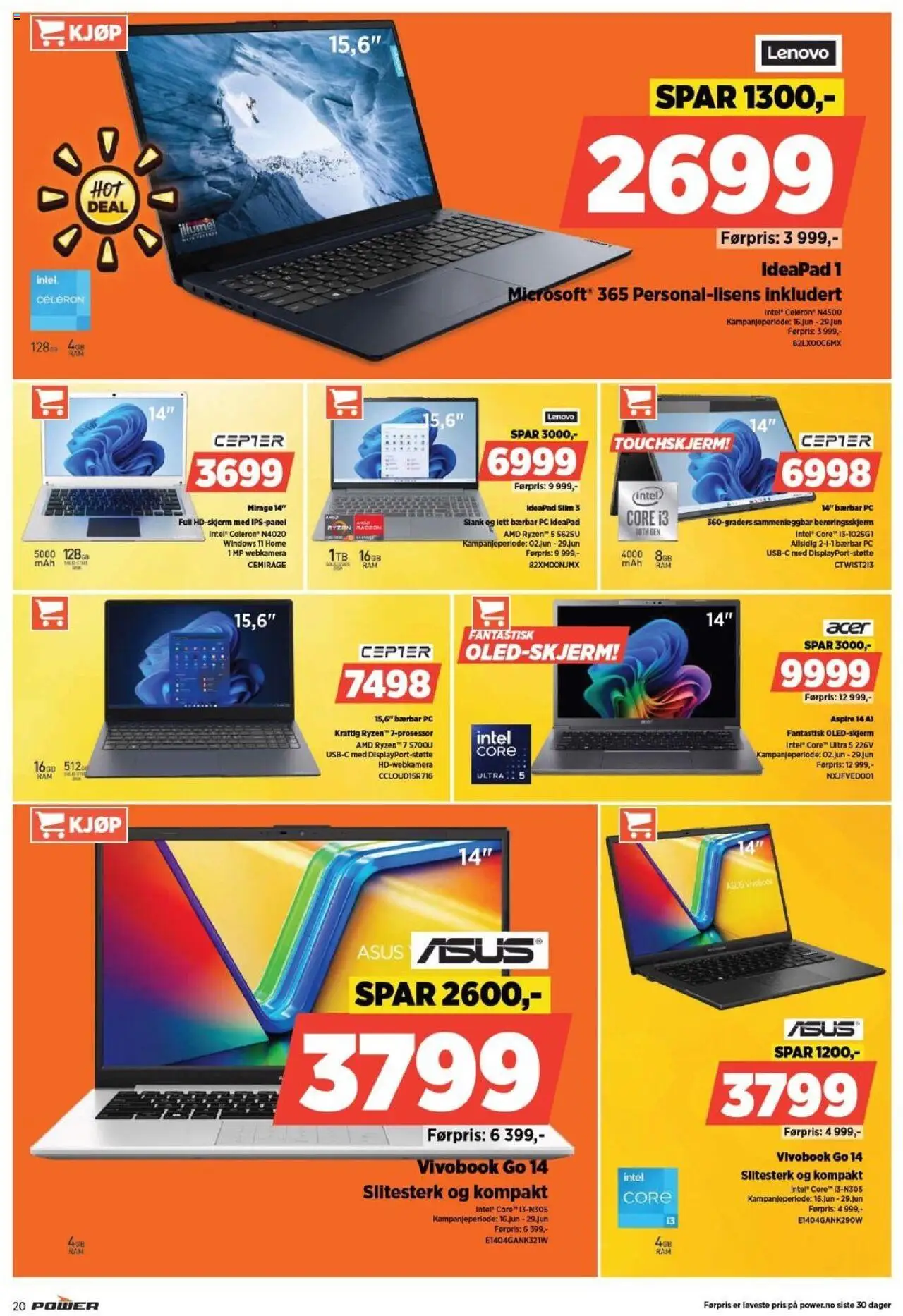  | Side: 20 | Produkter: Pc, Thon en boite, Суміш дитяча