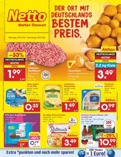 Netto Marken-Discount prospekt Braunschweig-Lamme	 ab 24.11.2025 gültig