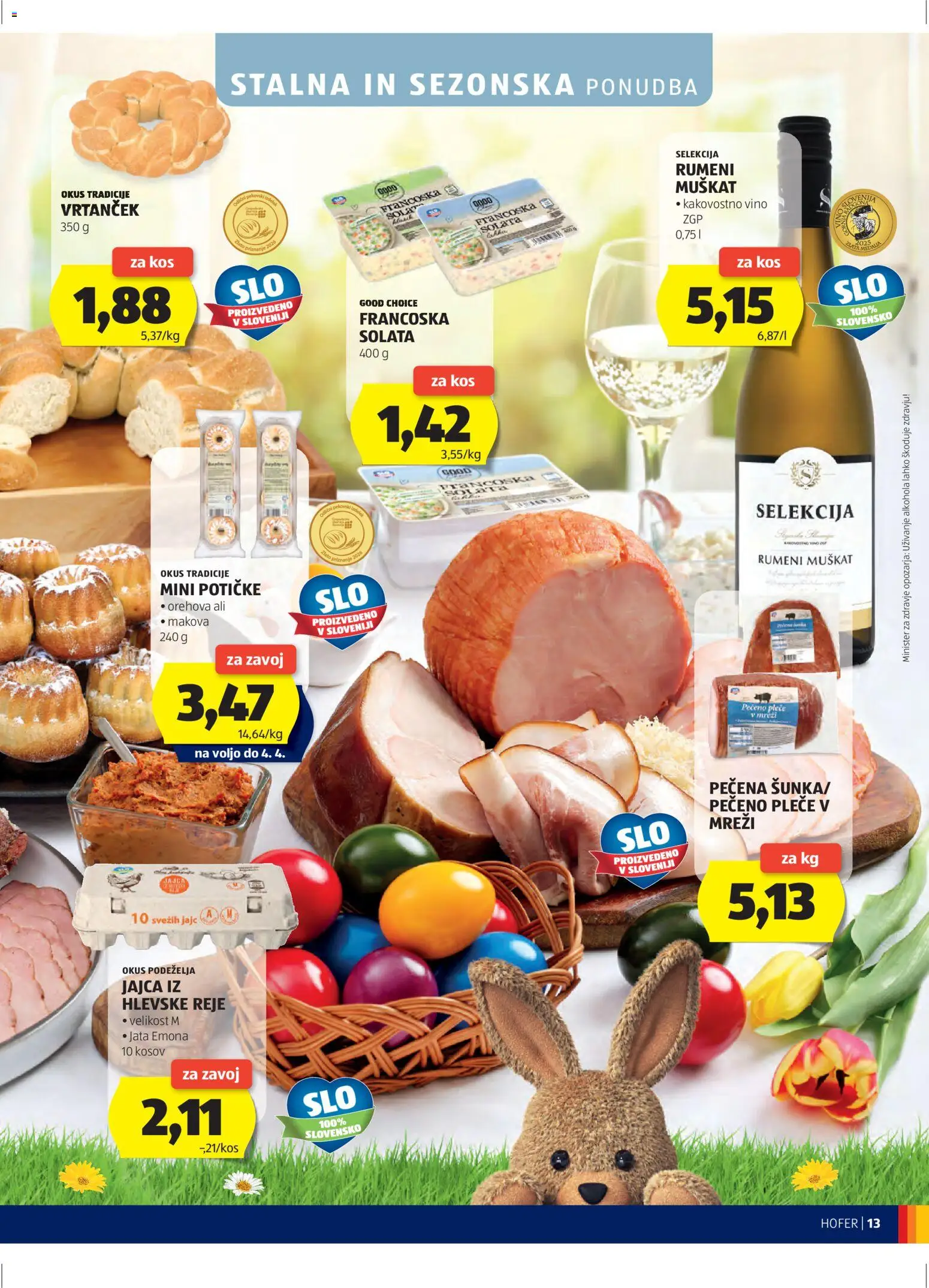 Hofer SI katalog | vrijedi od 01.04.2026 | Stranica: 13