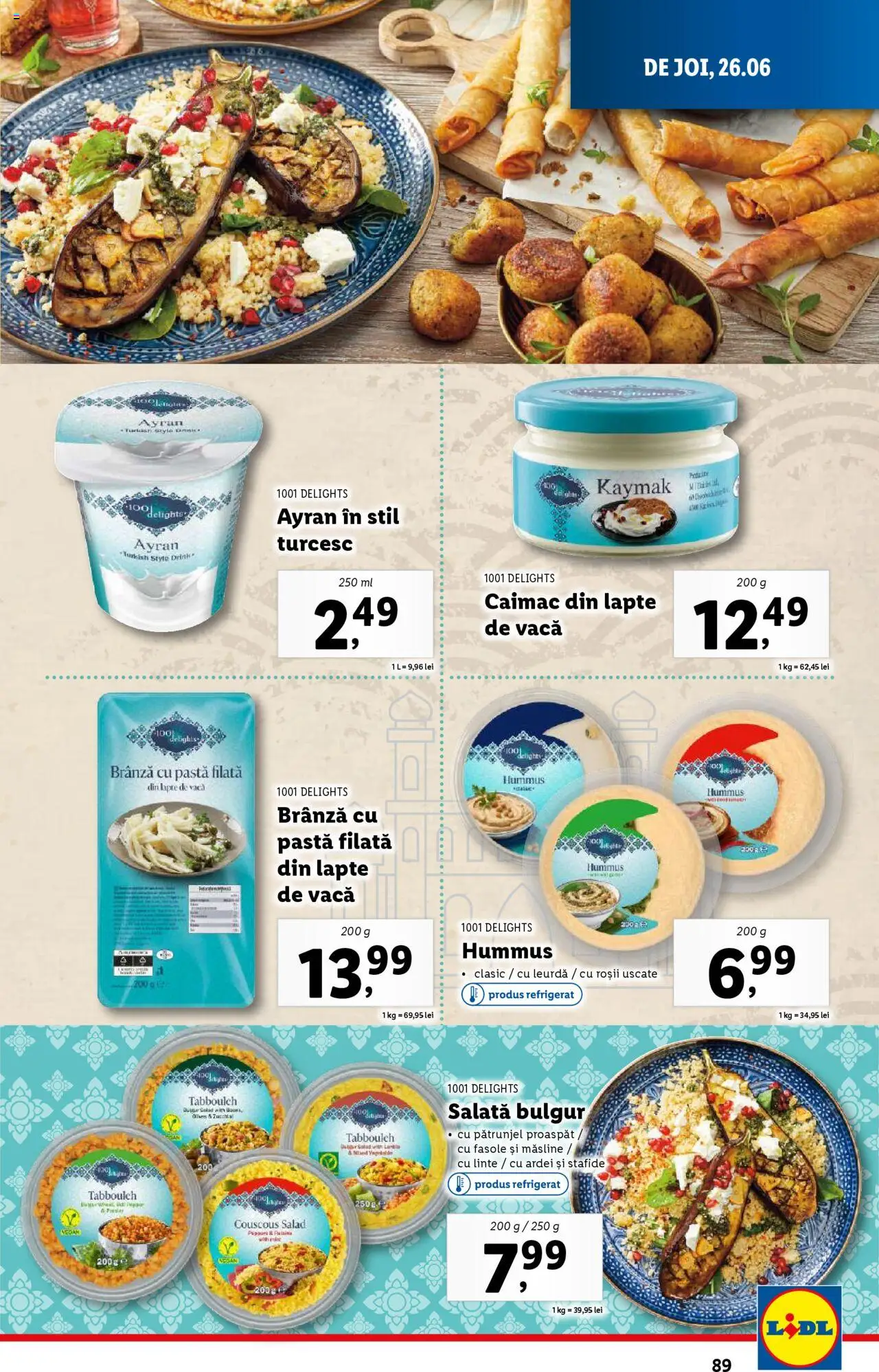 Catalog Lidl – valabil de la 23.06.2025 | Pagină: 89 | Produse: Măsline, Ardei, Roșii, Stafide