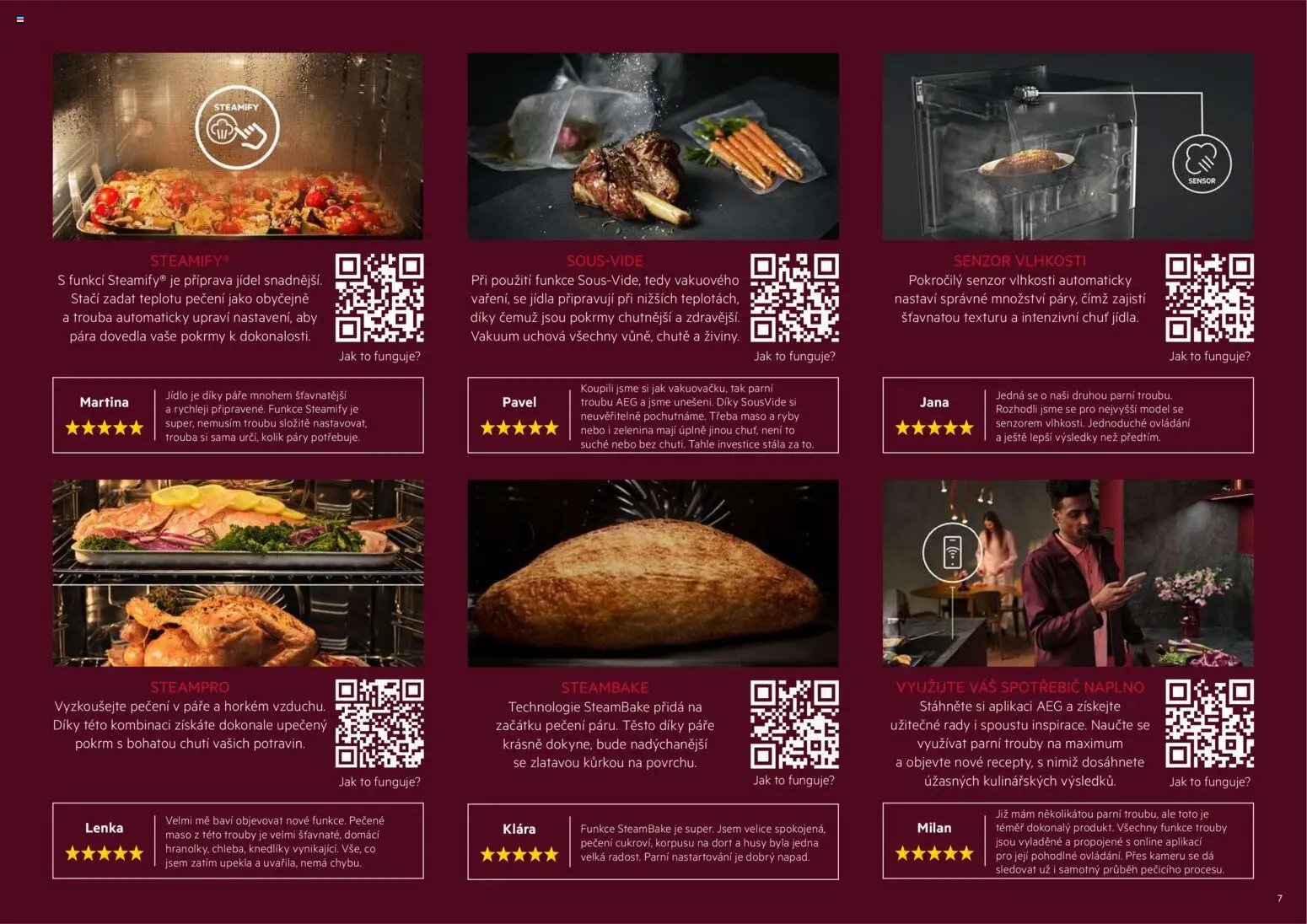 Möbelix leták - AEG od 01.09.2025 | Strana: 7 | Produkty: Husy, Trouba, Maso, Dort