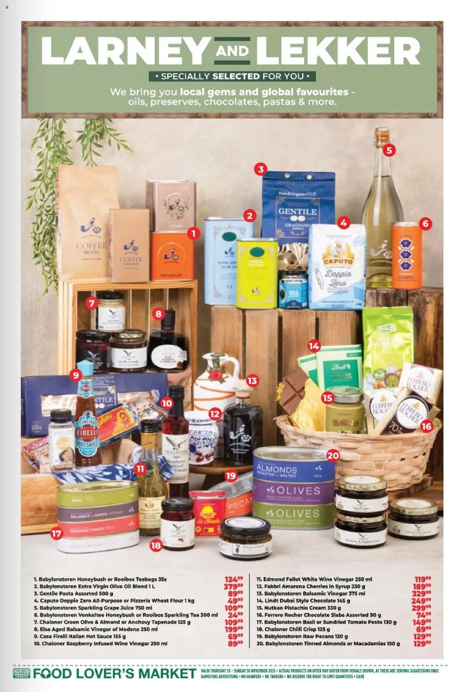 New Food Lover's Market catalogue – valid from 20.11.2025 | Page: 13 | Products: Cherries, Tea, Syrup, Chilli