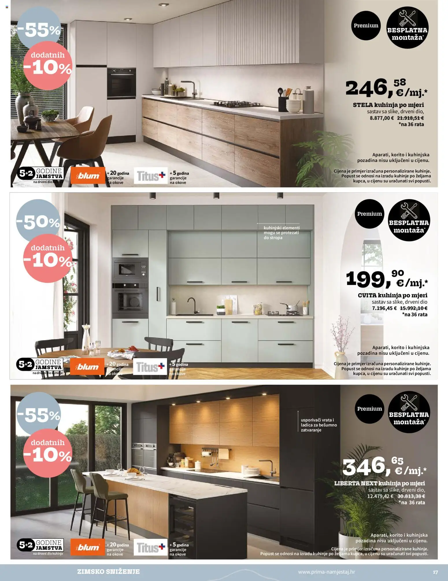 Prima katalog | vrijedi od 29.12.2025 | Stranica: 17 | Proizvodi: Vrata, Kuhinja