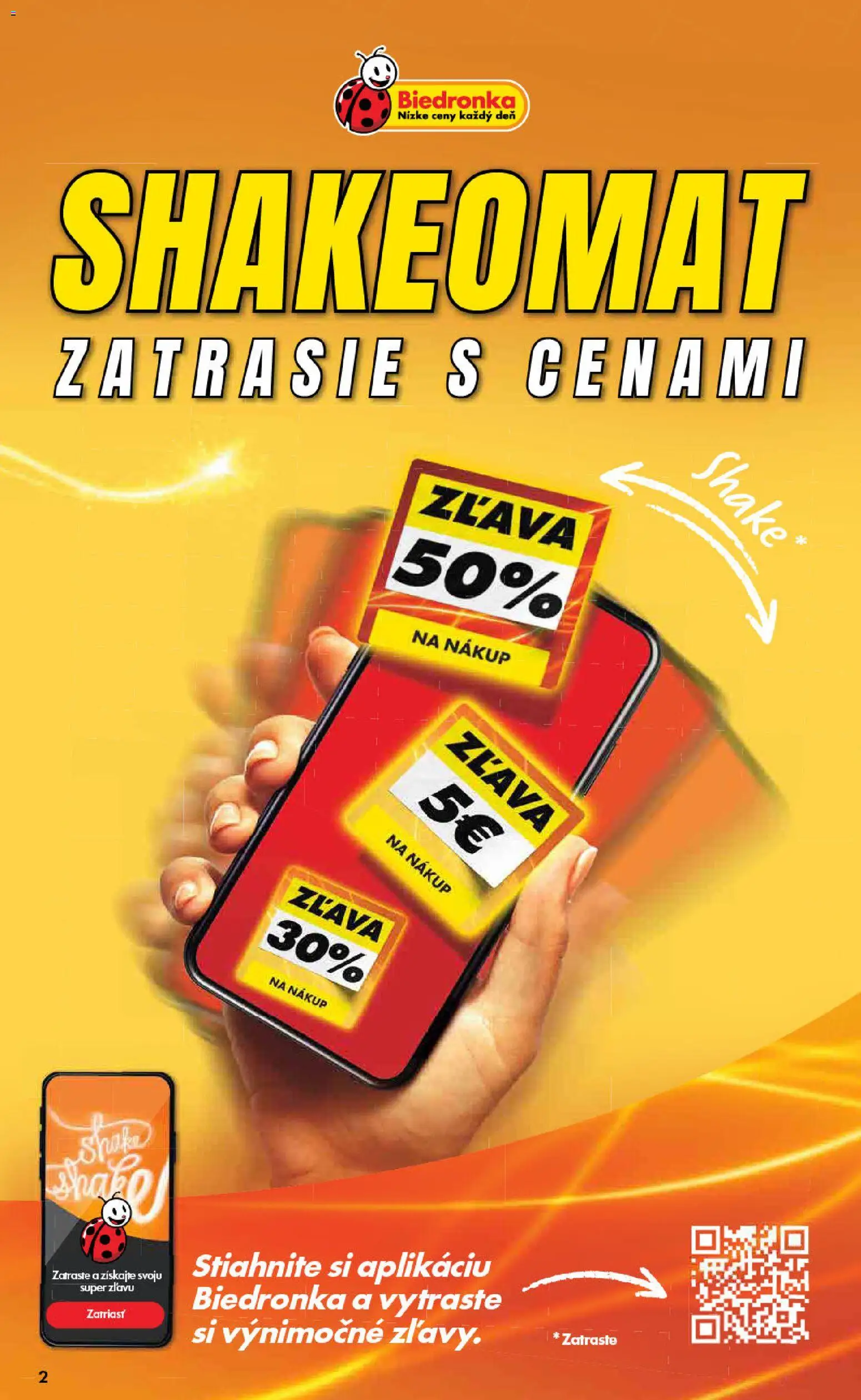 Nové Biedronka akcie – leták je platný od 23.04.2026 | Strana: 2