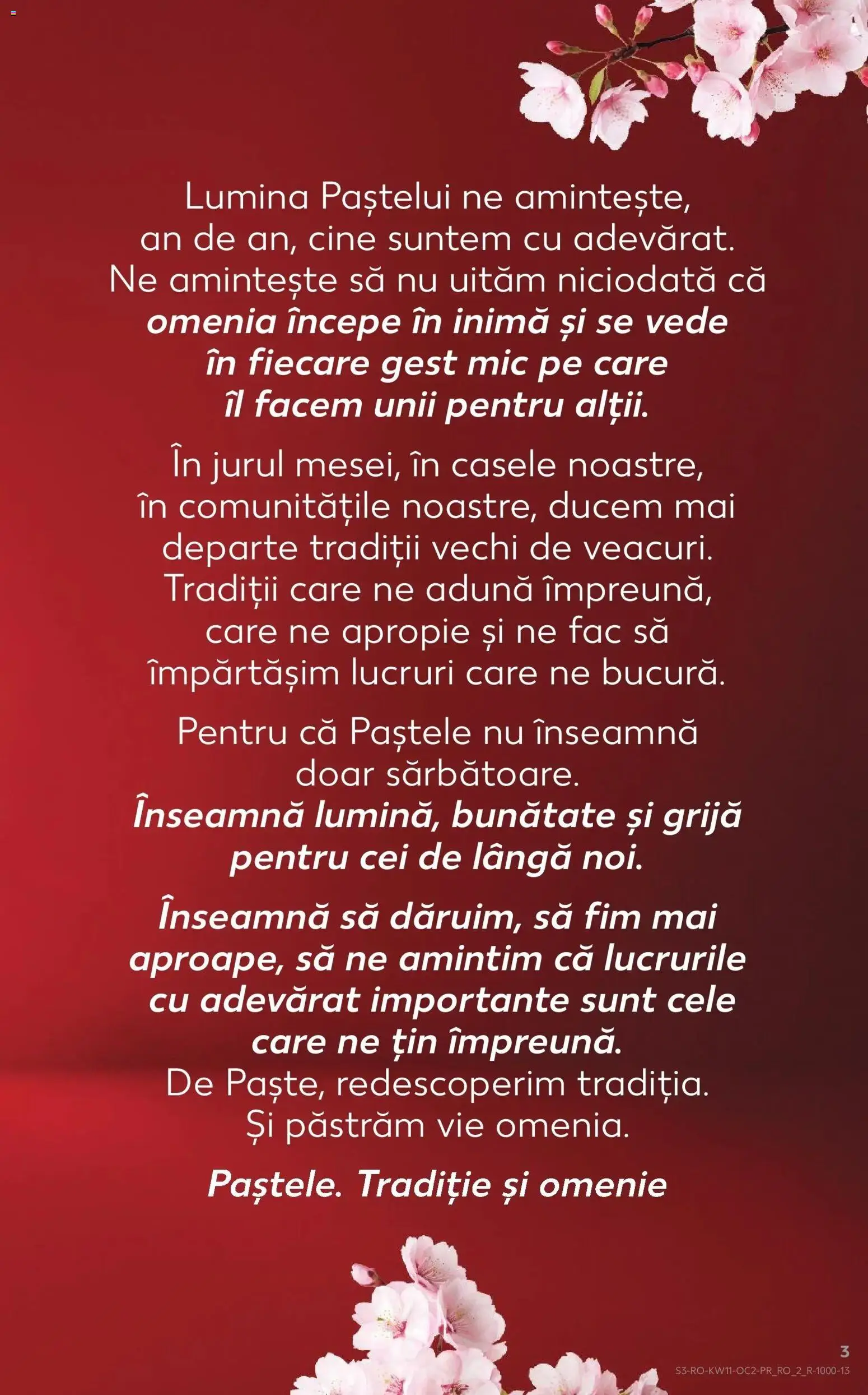 Noul catalog Kaufland – valabil de la 11.03.2026 | Pagină: 3 | Produse: Tavuk suyu