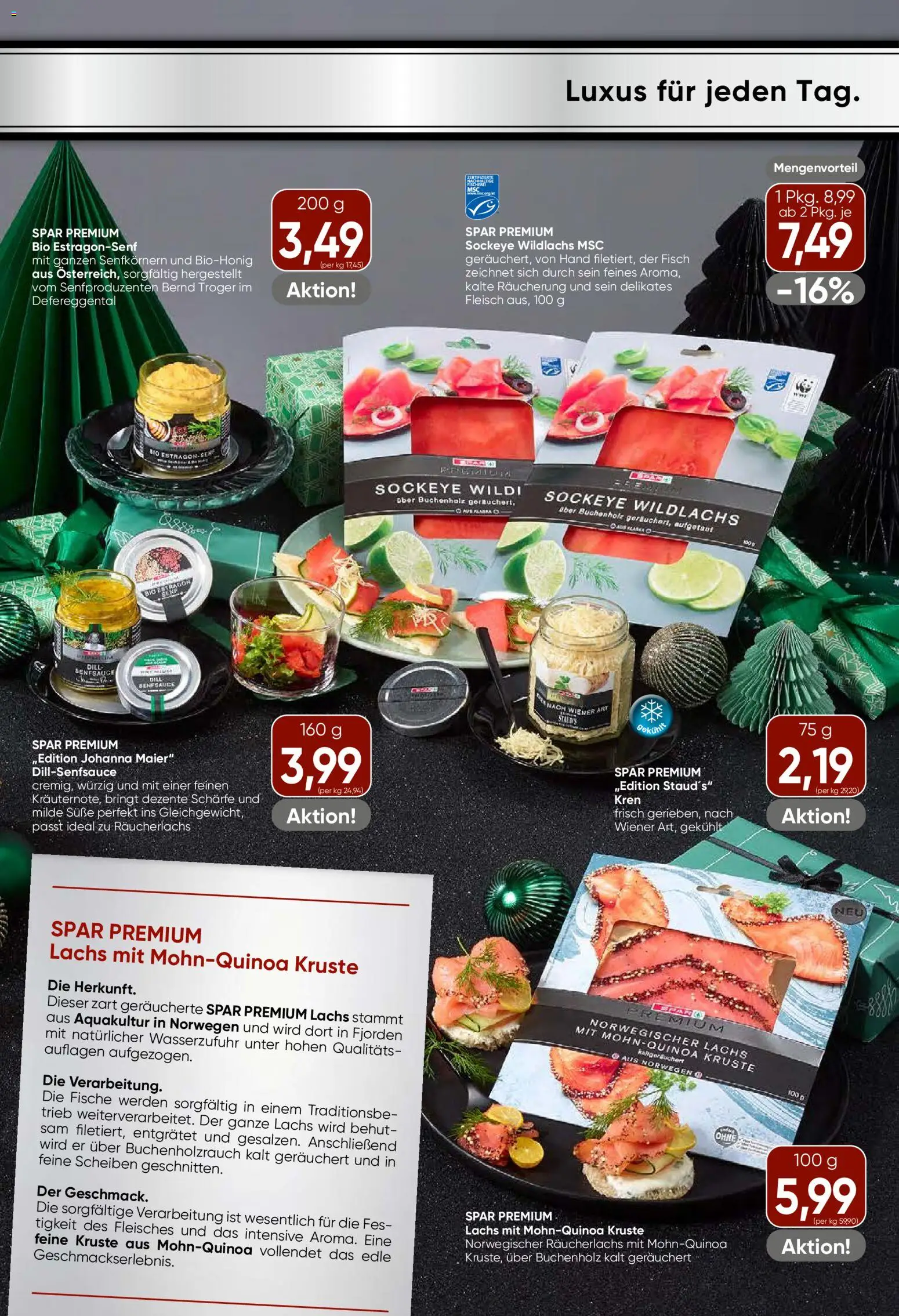 Spar Premium - Salzburg gültig ab 11.12.2025 | Seite: 3 | Produkte: Gin, Dill, Fisch