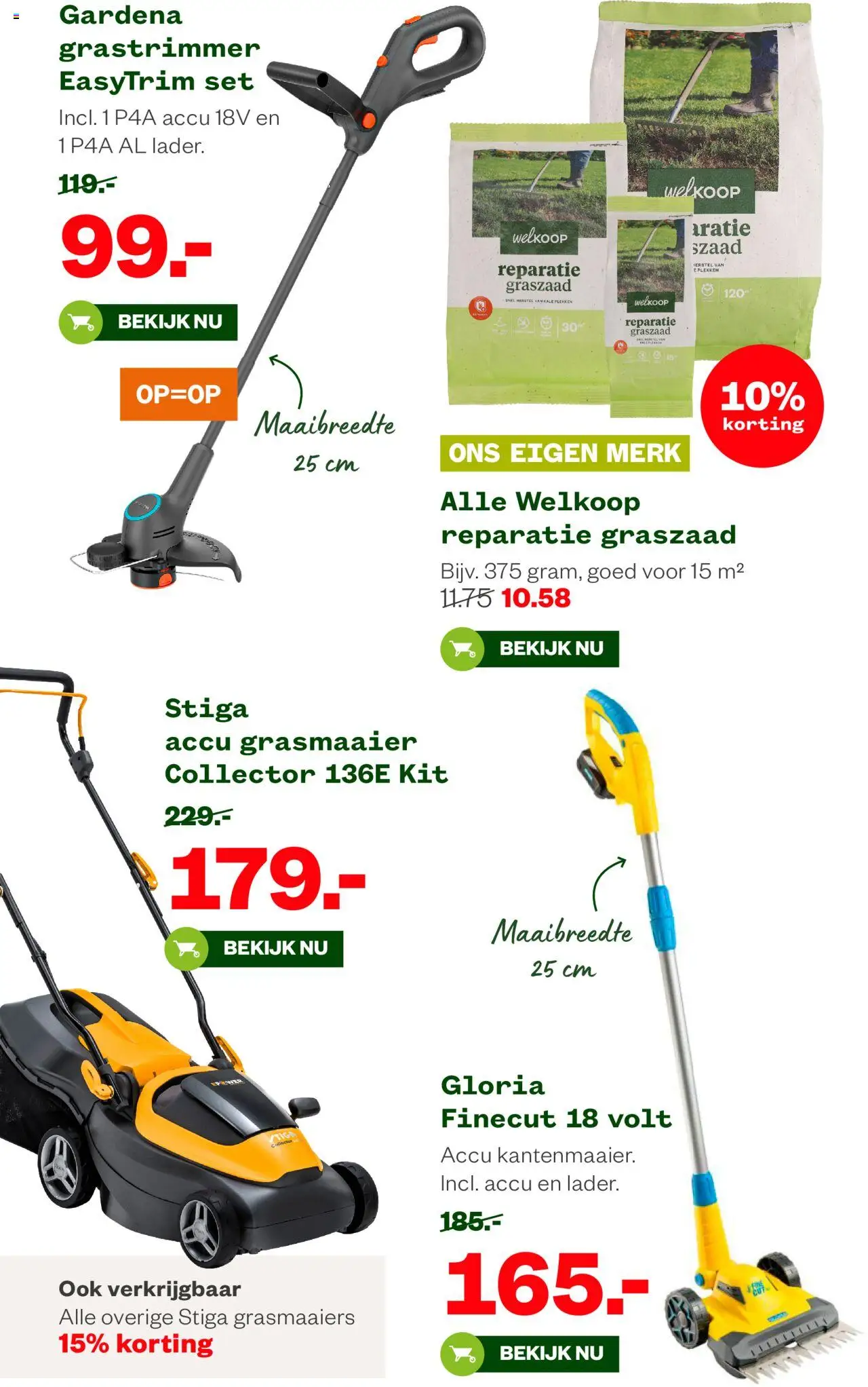  | Pagina: 13 | Producten: Grasmaaier, Pan