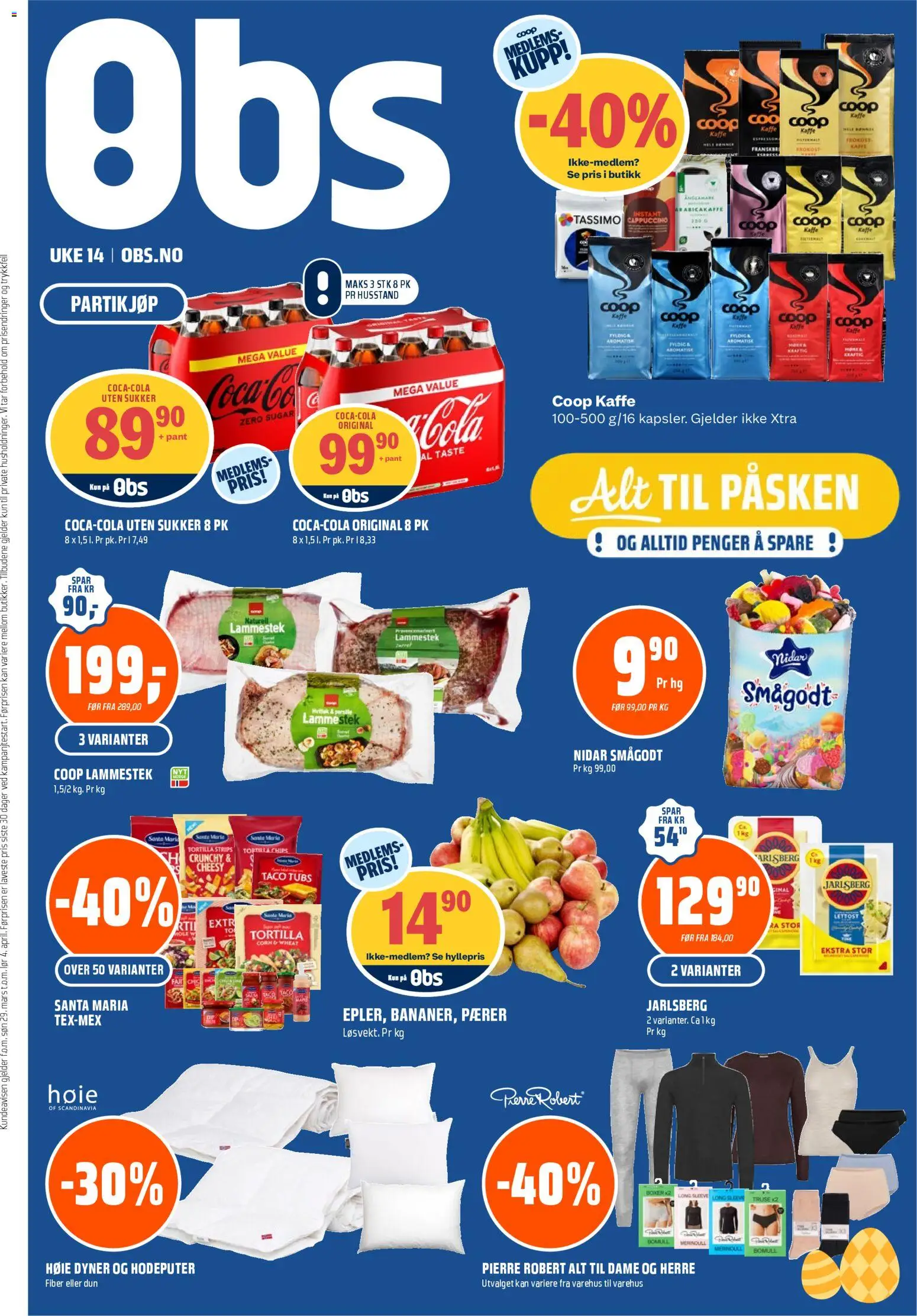 {H1} | Side: 1 | Produkter: Nuisette, Trafalet, Fågelmatare, Суміш дитяча