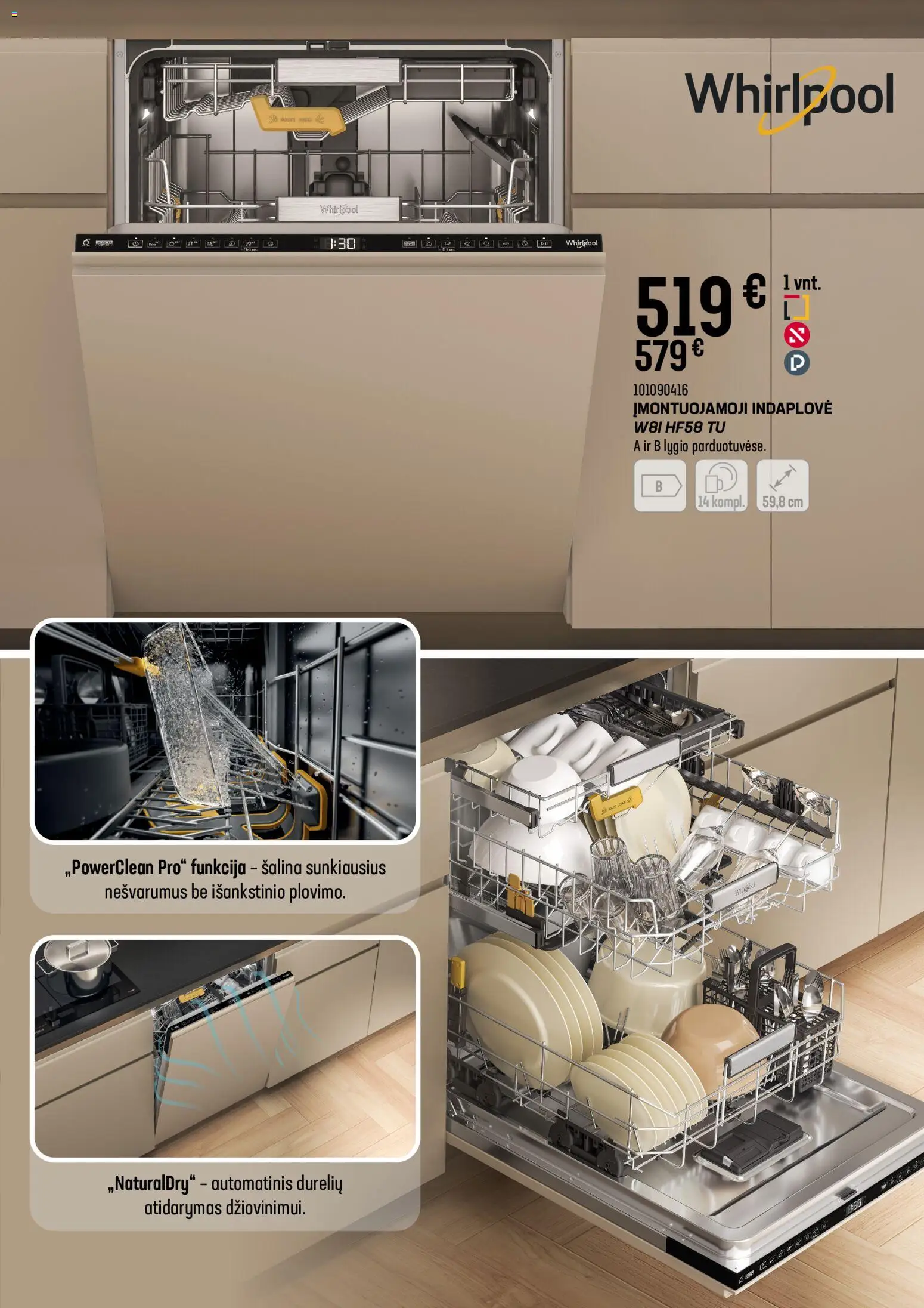 Senukai akcijos nuo 03.12.2025 | Puslapis: 29 | Prekių: Indaplovė