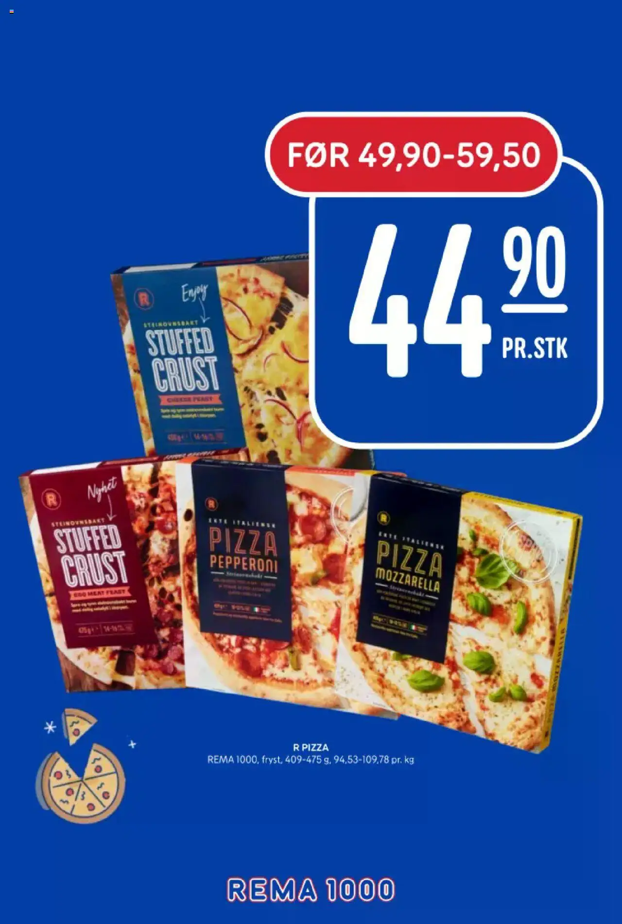 {H1} | Side: 12 | Produkter: Pizza, Mozzarella