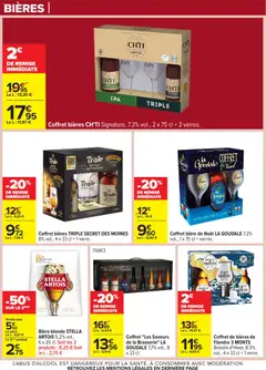 Carrefour - Prévisualisation de Carrefour catalogue semaine 50 valide à partir de 09.12.2025 | Page: 91 | Produits: Goudale, Bière blonde, Bière, Thé