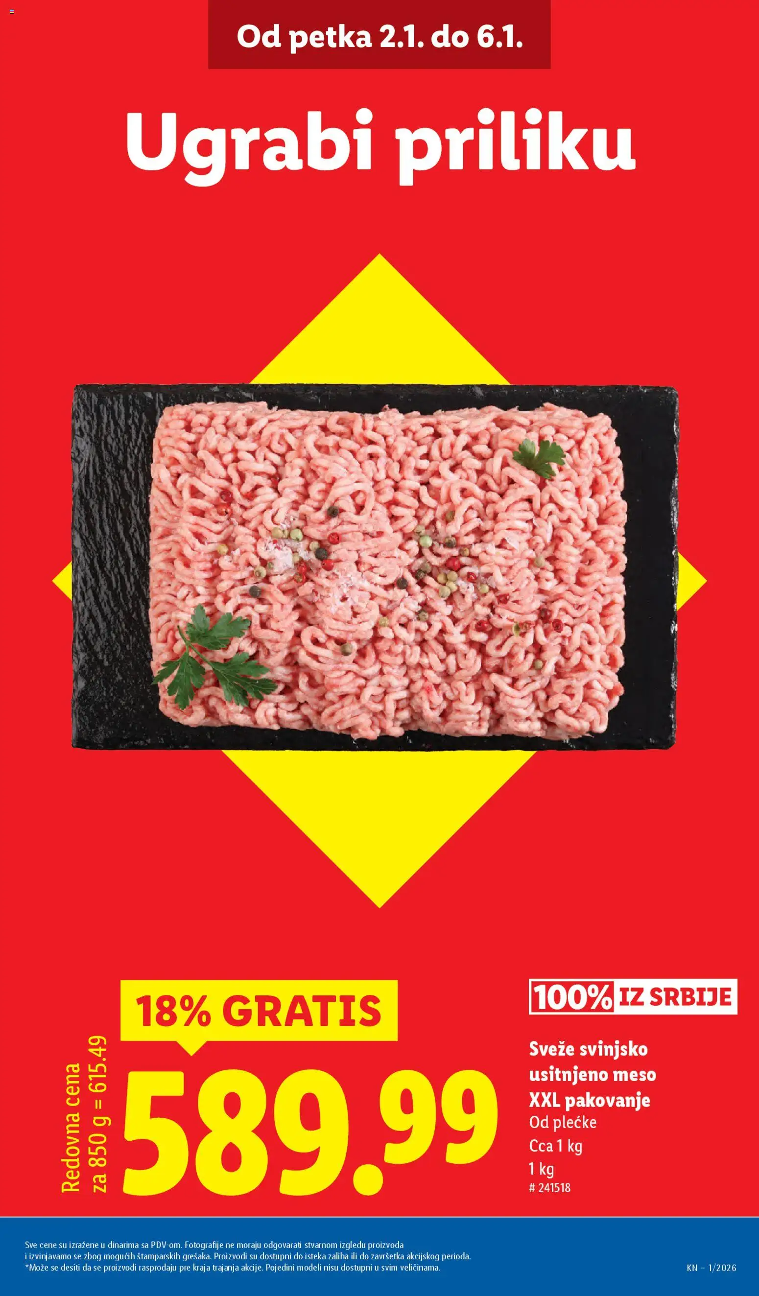 Lidl katalog - važi od 02.01.2026 | Strana: 3 | Proizvode: Pakovanje