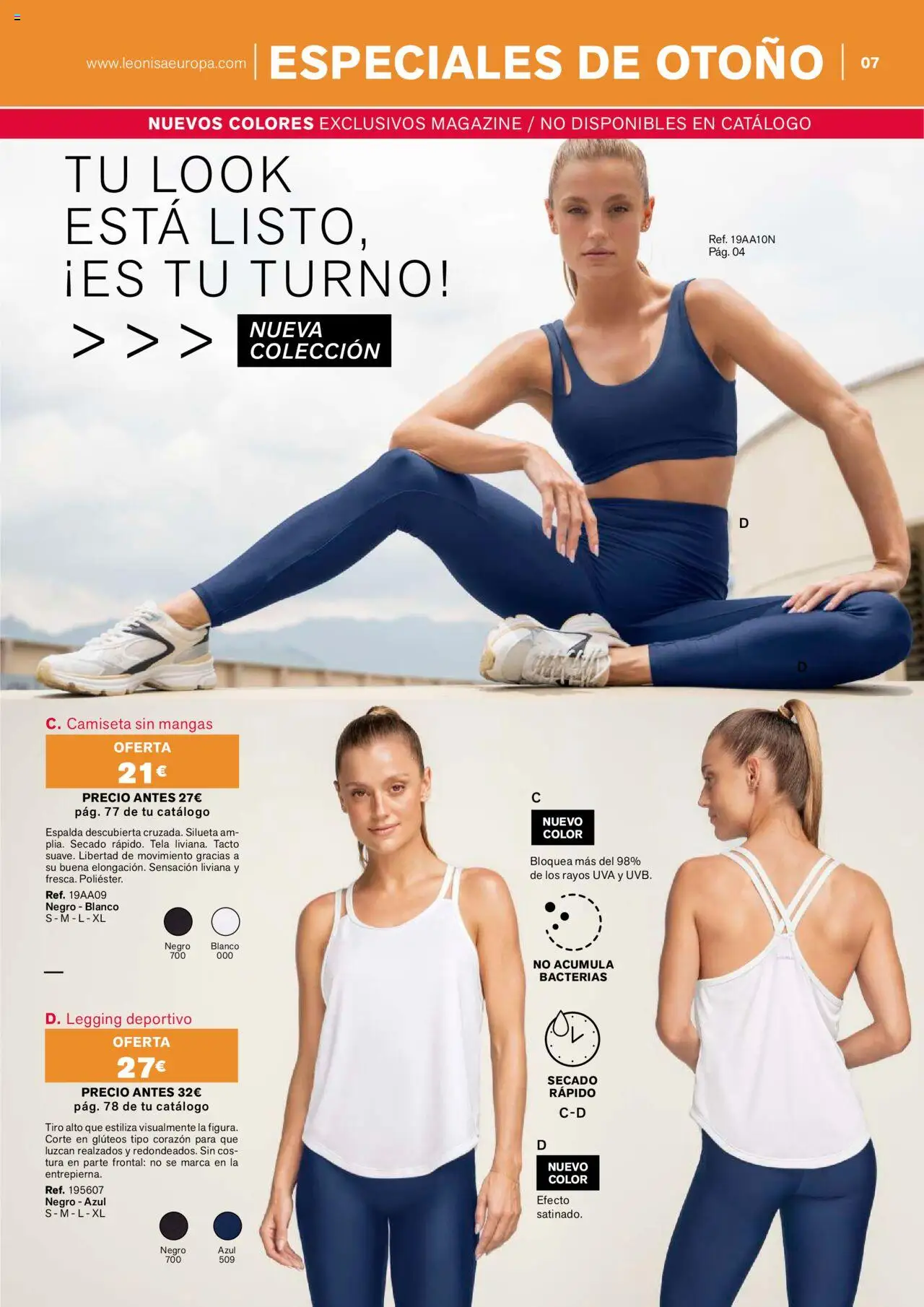 Leonisa folleto │ válido desde el 01.10.2025 | Página: 7 | Productos: Camiseta sin mangas