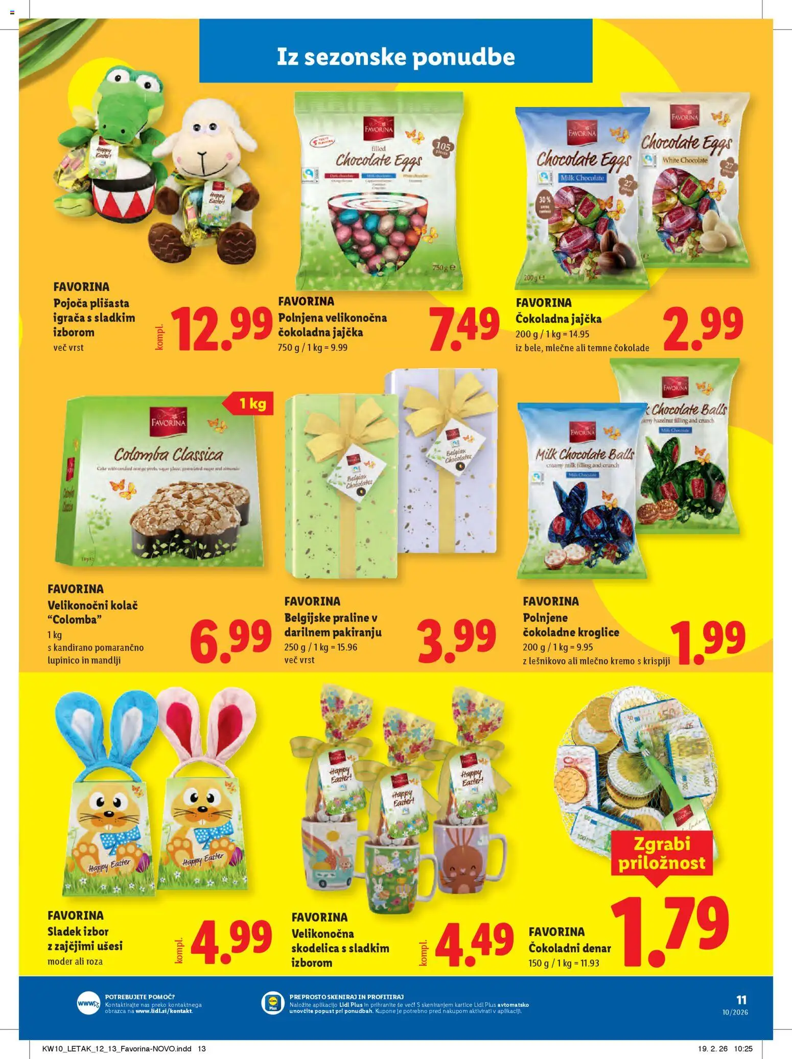 Novi Lidl katalog ponudbe – veljaven od 05.03.2026 | Stran: 25 | Izdelki: Kolač, Skodelica, Mandlji