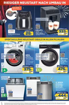 Euronics  Neustart Teil 2 ab 09.10.2025 gültig | Seite: 4 | Produkte: Bosch, Trockner, Kaffeevollautomat, Heißluftfritteuse
