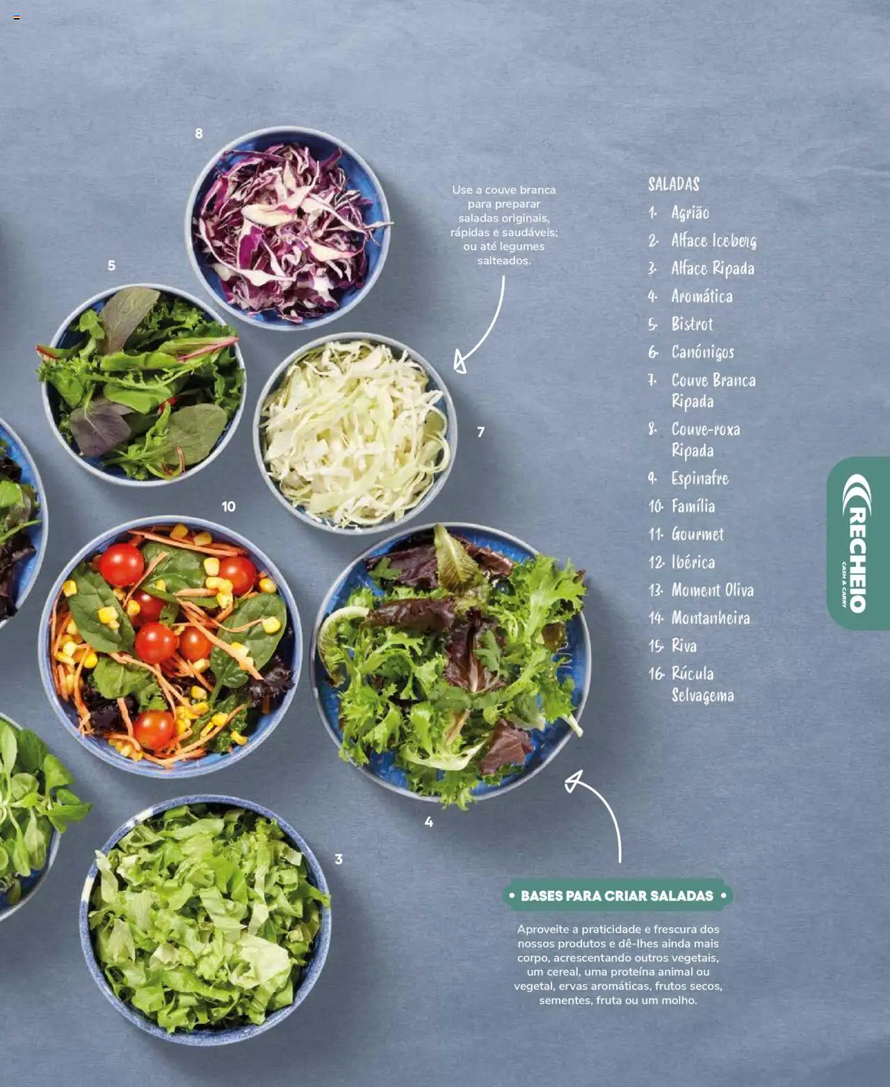Recheio Frutas e Legumes │ válido de 19.09.2024 | Página: 35 | Produtos: Saladas, Agrião, Alface, Couve