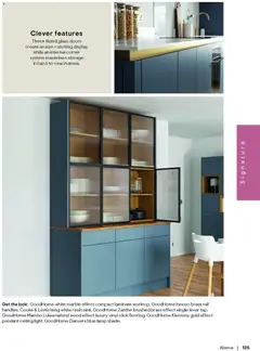 Preview of B&Q - Kitchens valid from 16.12.2025 | Page: 125 | Products: Compact laminate, Lamp, Glass doors, Doors