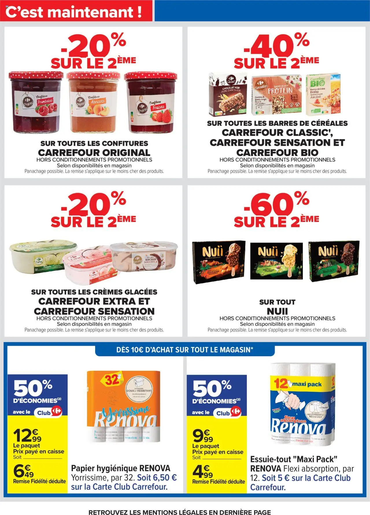  | Page: 29 | Produits: Fraise, Confiture fraises, Abricots, Café