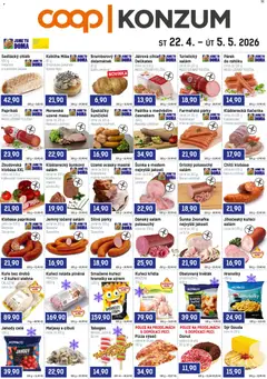 Náhled letáku Konzum leták od 22.04.2026