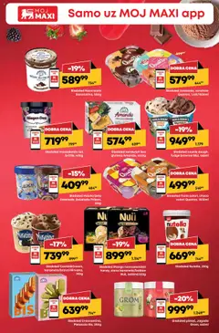 Mega Maxi katalog - važi od 28.08.2025 | Strana: 5 | Proizvode: Sladoled, Mango, Jagoda, Nutella