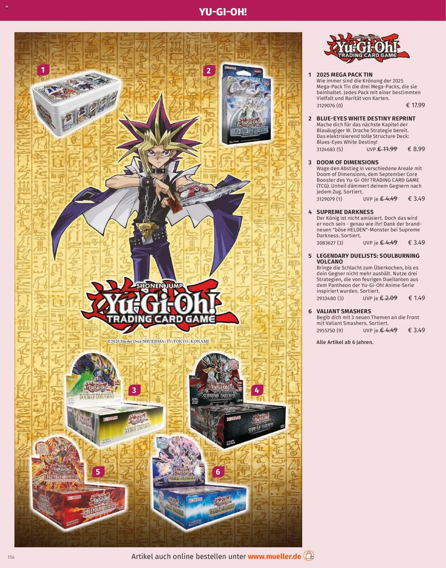 Müller Spielwarenkatalog – gültig ab 27.10.2025 | Seite: 114 | Produkte: TV