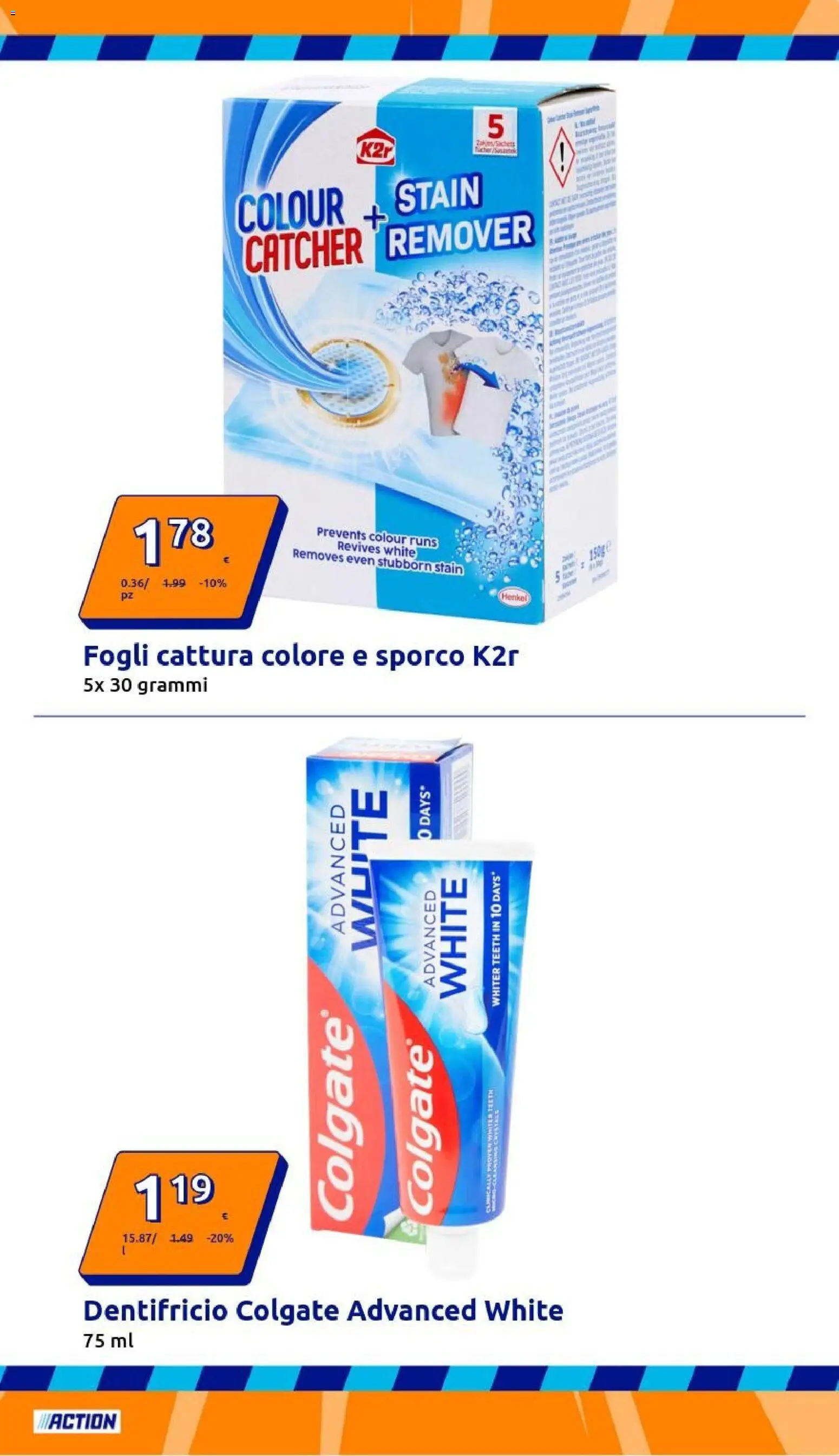 Volantino Action del 14.01.2026 | Pagina: 19 | Prodotti: Dentifricio