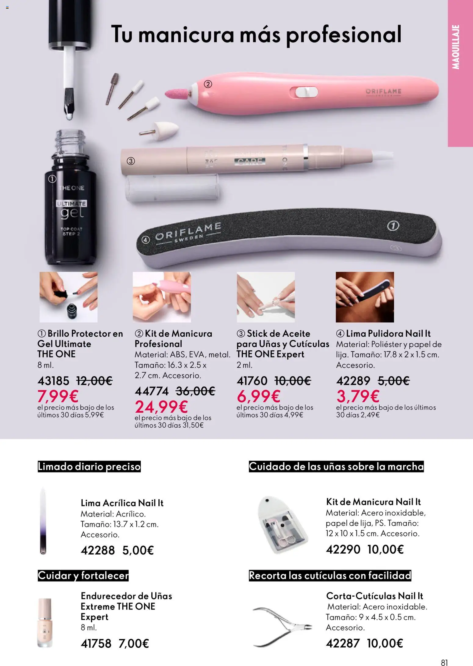 Oriflame - Catálogo Campaña 2 │ válido desde el 28.01.2026 | Página: 81 | Productos: Maquillaje, Lima, Aceite