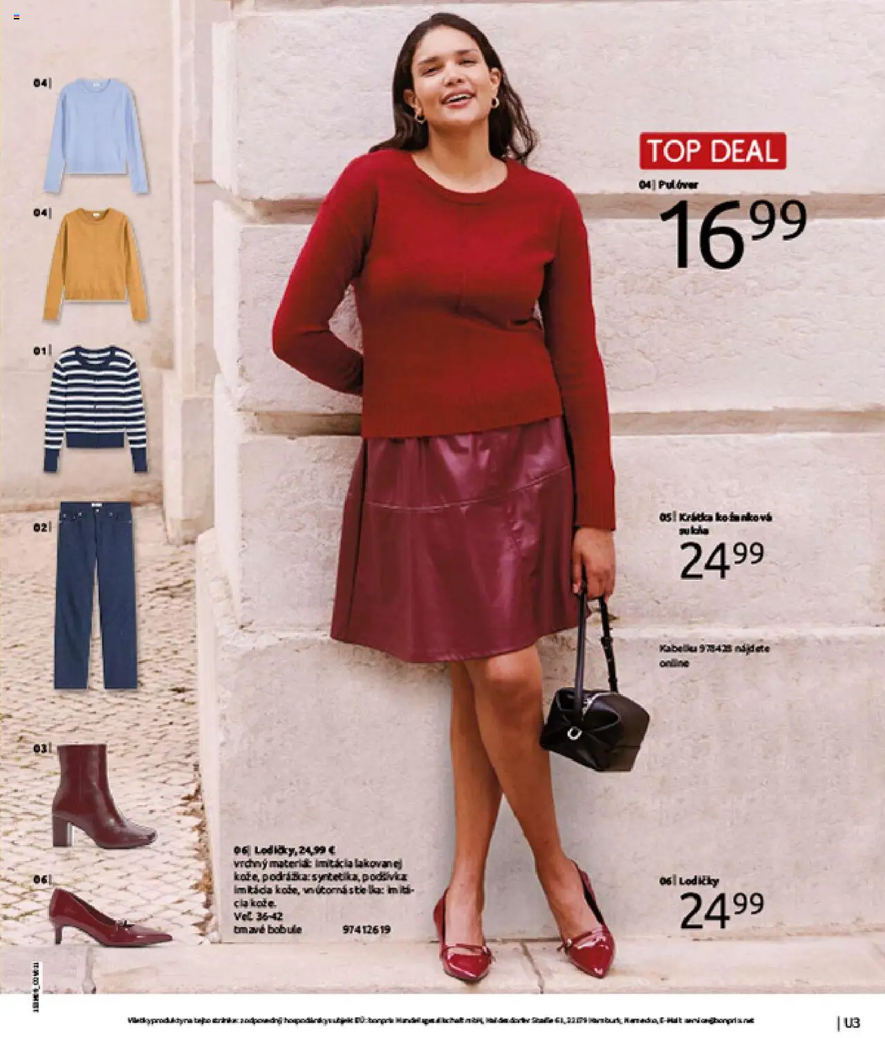 Nové Bonprix akcie – leták je platný od 14.10.2025 | Strana: 3 | Produkty: Lodičky