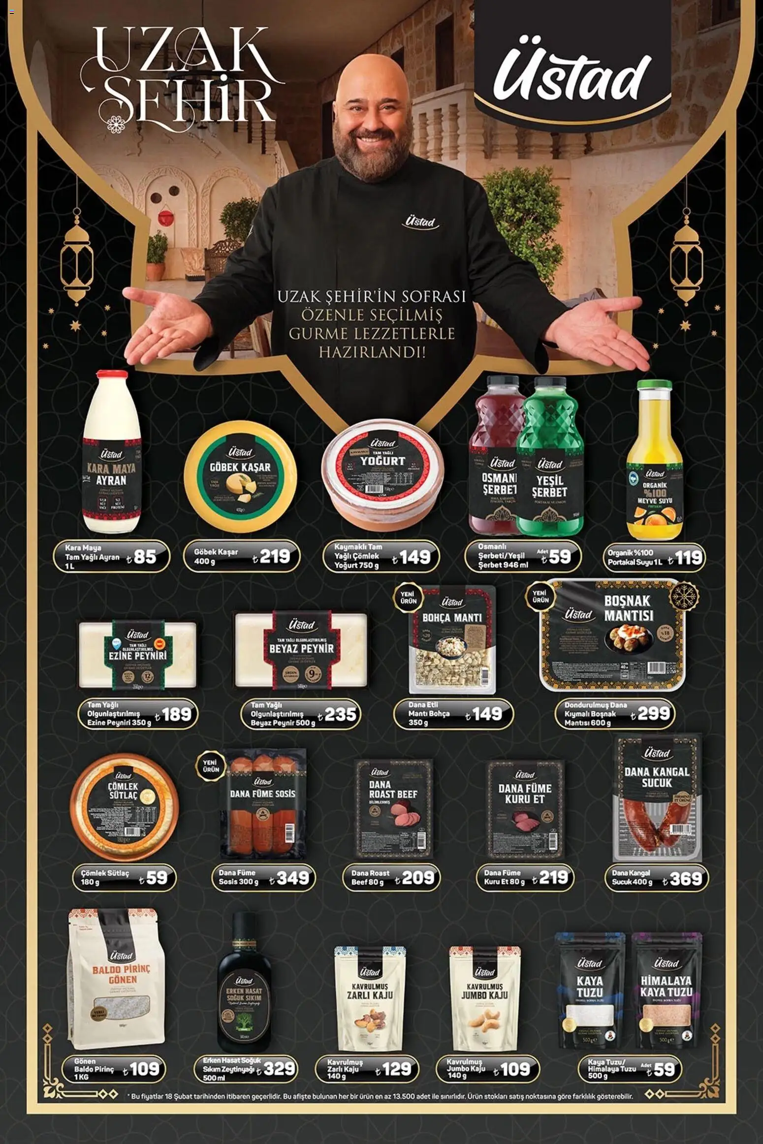 A101 Katalog Aldın Aldın - 18.02.2026 tarihinden itibaren geçerlidir | Sayfa: 15 | Ürünler: Yoğurt, Meyve suyu, Sosis, Sucuk