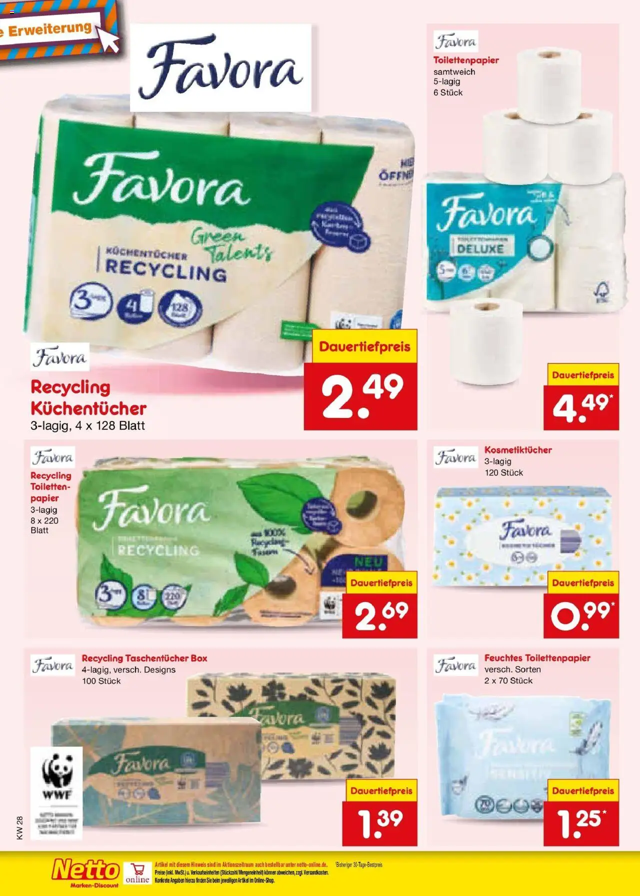Netto Marken-Discount prospekt Lahnau	 - gültig ab dem 07.07.2025 | Seite: 35 | Produkte: Box, Toilettenpapier, Feuchtes Toilettenpapier