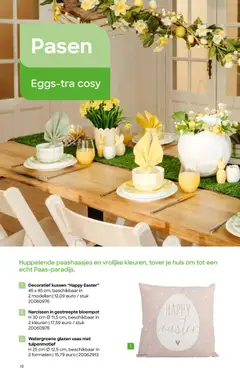 AVA folder - Voorbeeld van een folder van AVA, geldig van 01.02.2026 | Pagina: 10 | Producten: Kussen, Vaas