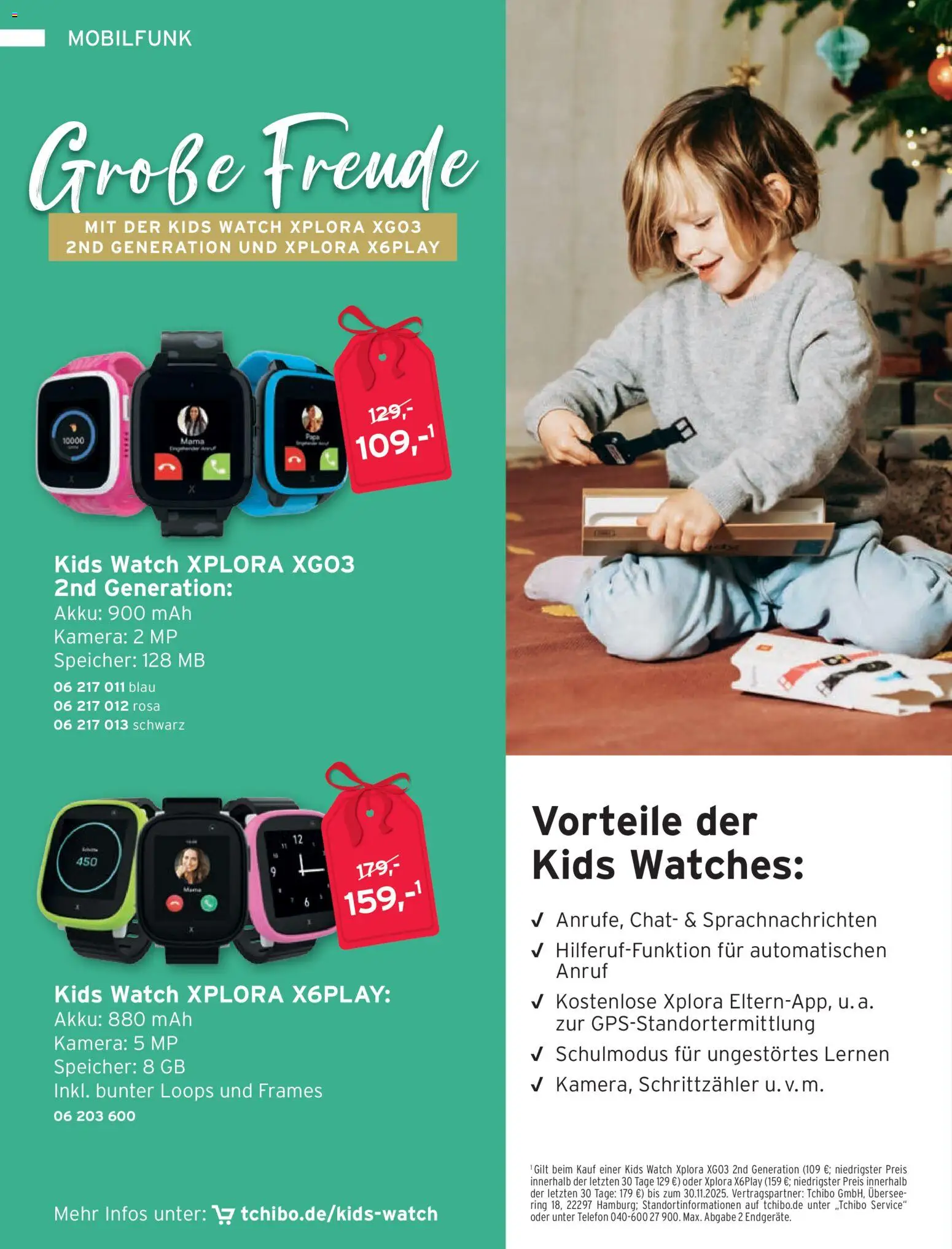 Tchibo Katalog Advent 2025 – gültig ab 14.11.2025 | Seite: 172 | Produkte: Kamera, Telefon
