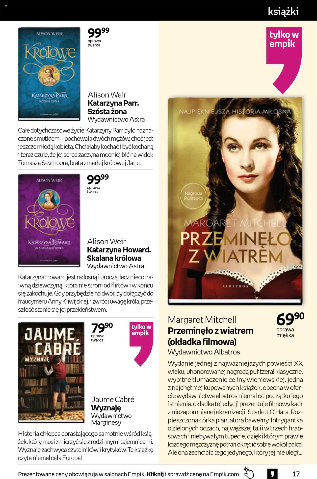 Empik promocje od 15.10.2025 | Strona: 17 | Produkty: Książki, Róż