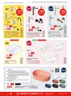 Pogląd oferty "Komfort Gazetka" - ważna od 03.12.2025 | Strona: 36 | Produkty: Baterie, Umywalka, Woda