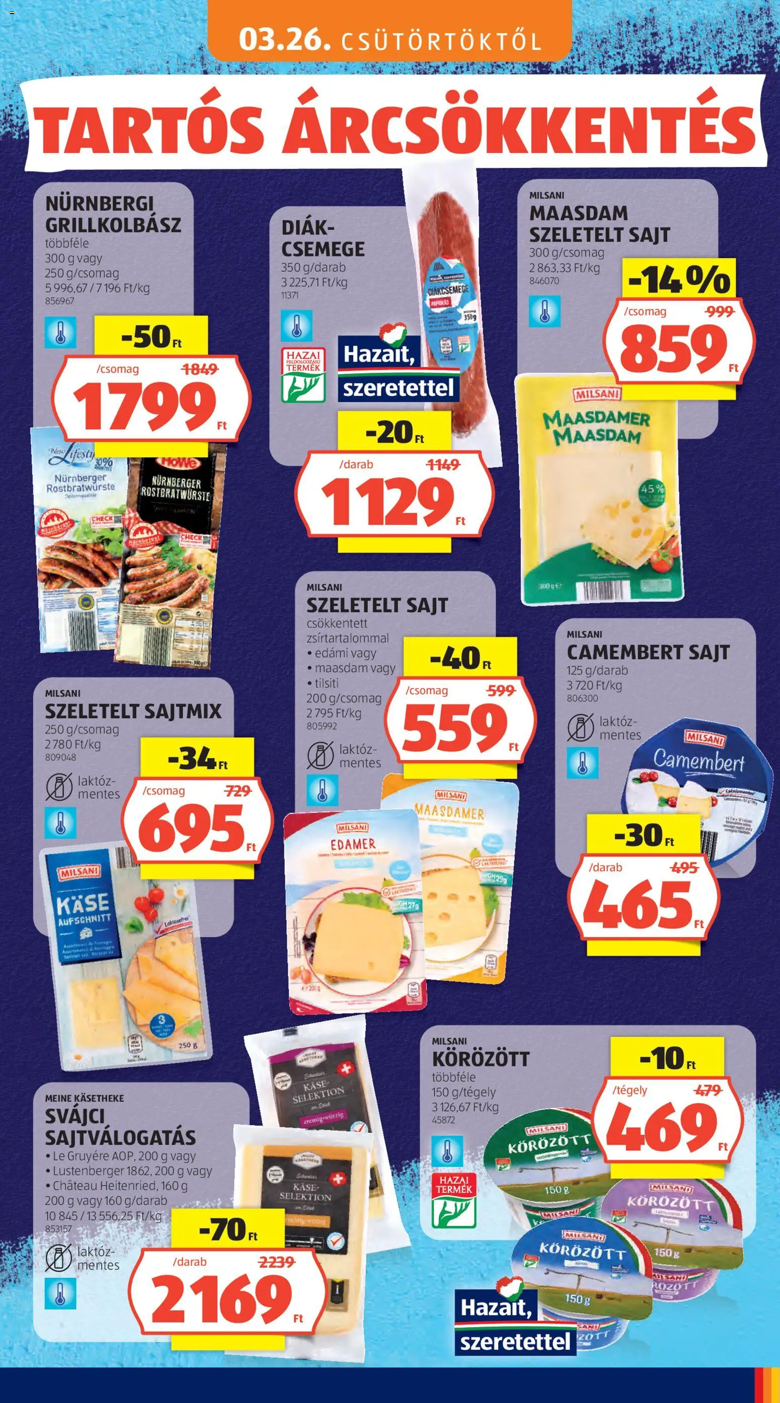 Aldi akciós ujság - amely érvényes a következő dátumtól: 26.03.2026 | Oldal: 7