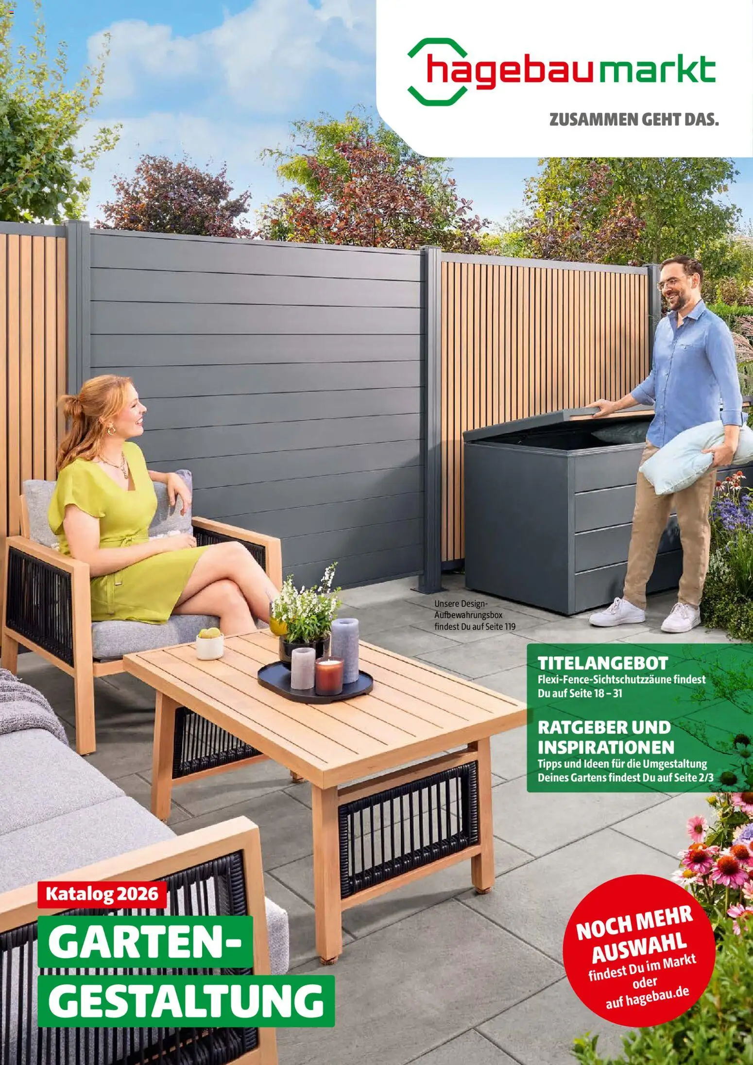 Hagebau Gartengestaltungsortiment – gültig ab 02.03.2026 | Seite: 1