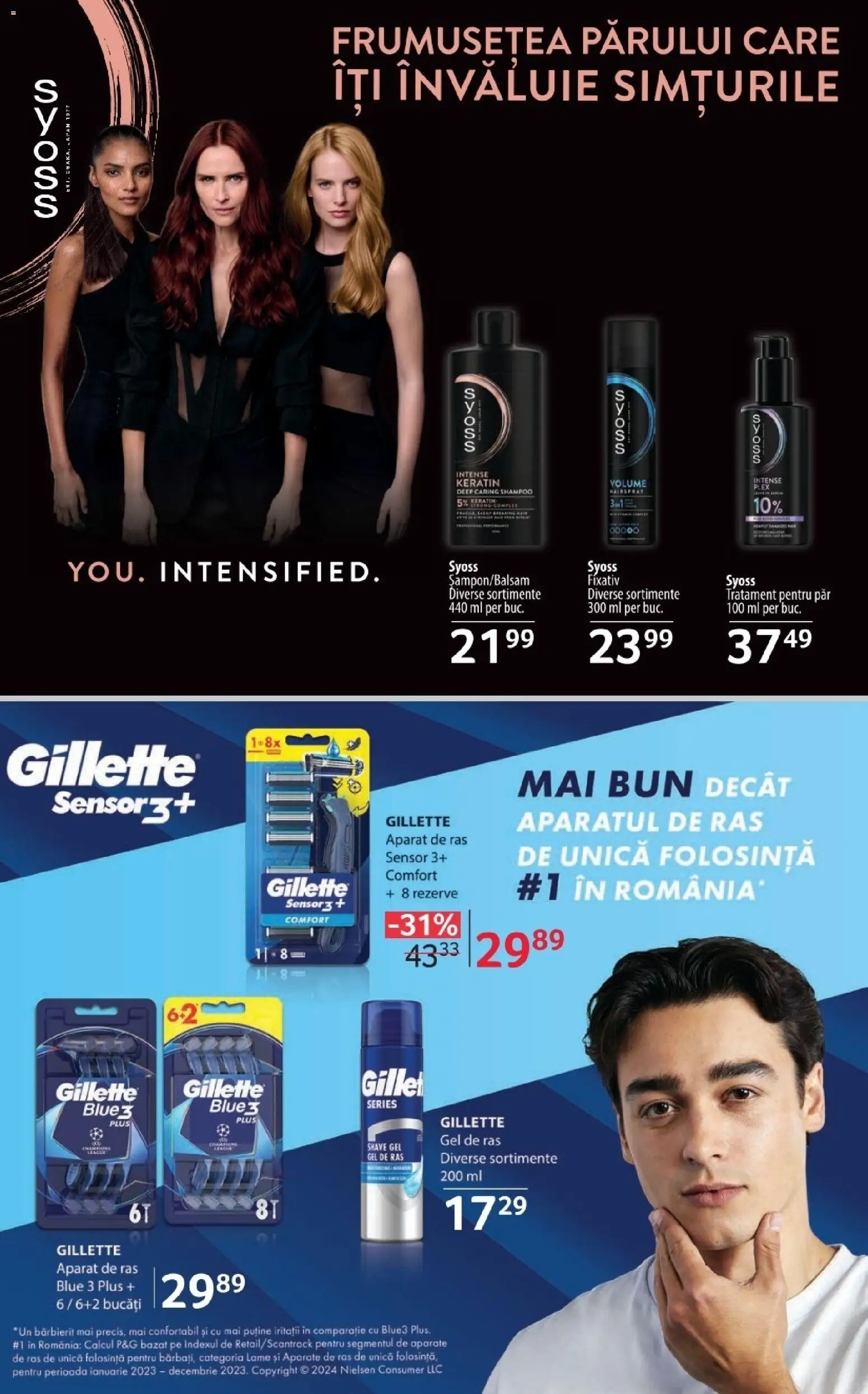 Noul catalog Selgros – valabil de la 02.01.2026 | Pagină: 24 | Produse: Gel de ras, Tratament pentru păr, Aparat De Ras