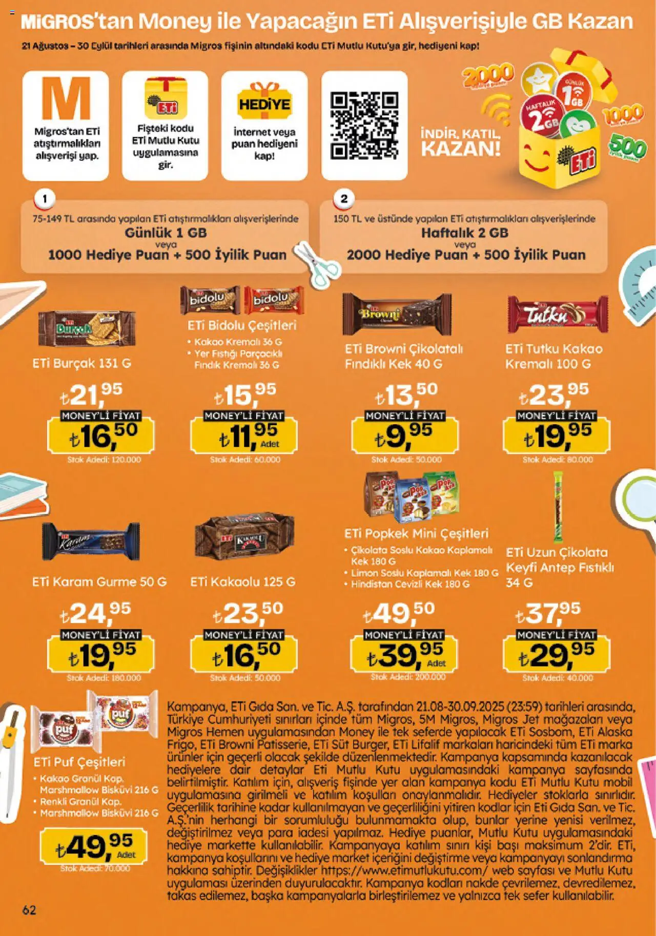 Migros Katalog - Migroskop - 11.09.2025 tarihinden itibaren geçerlidir | Sayfa: 62 | Ürünler: Kutu, Çikolata, Fındık, Yer fıstığı