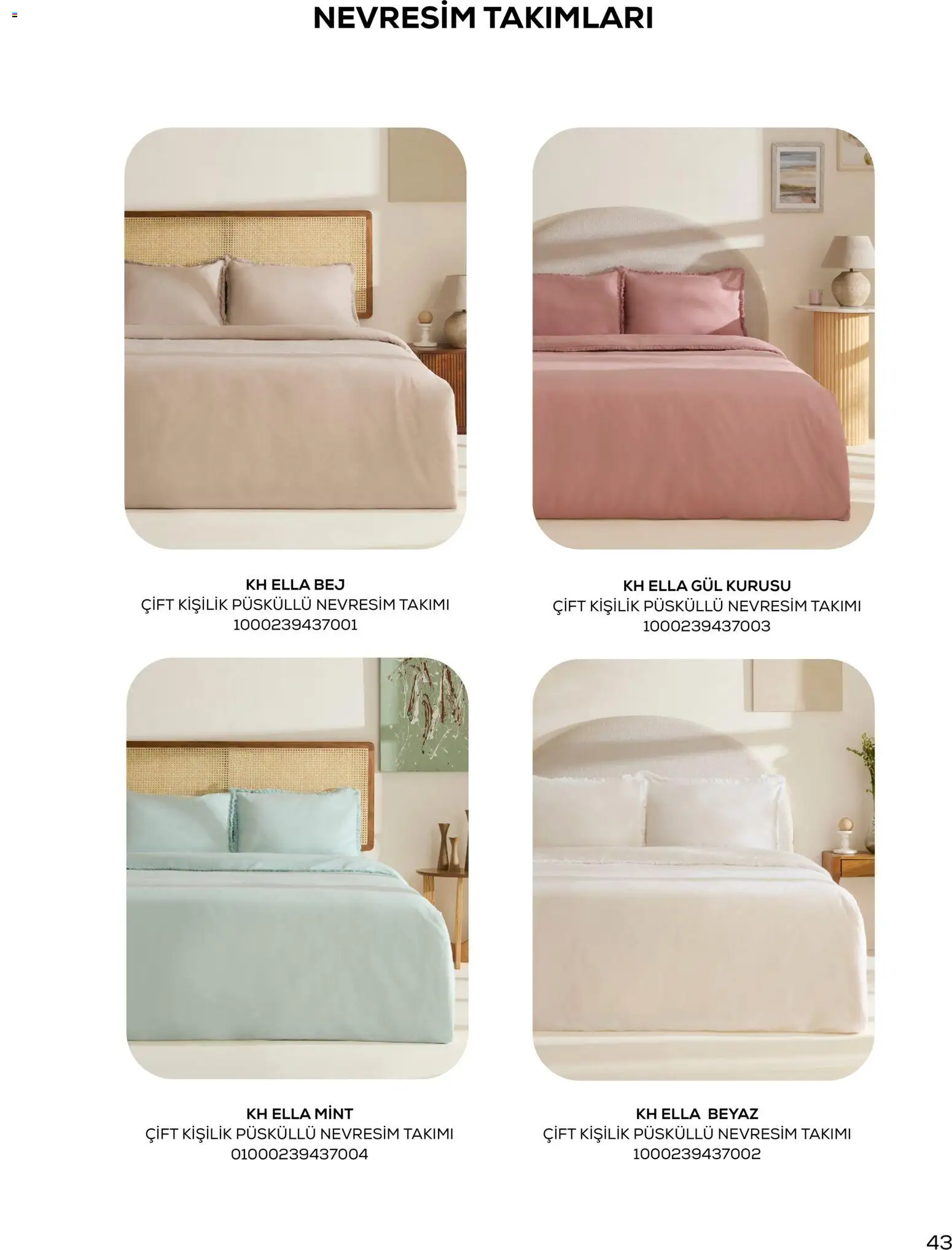 Karaca Home Katalog - 01.03.2026 tarihinden itibaren geçerlidir | Sayfa: 43