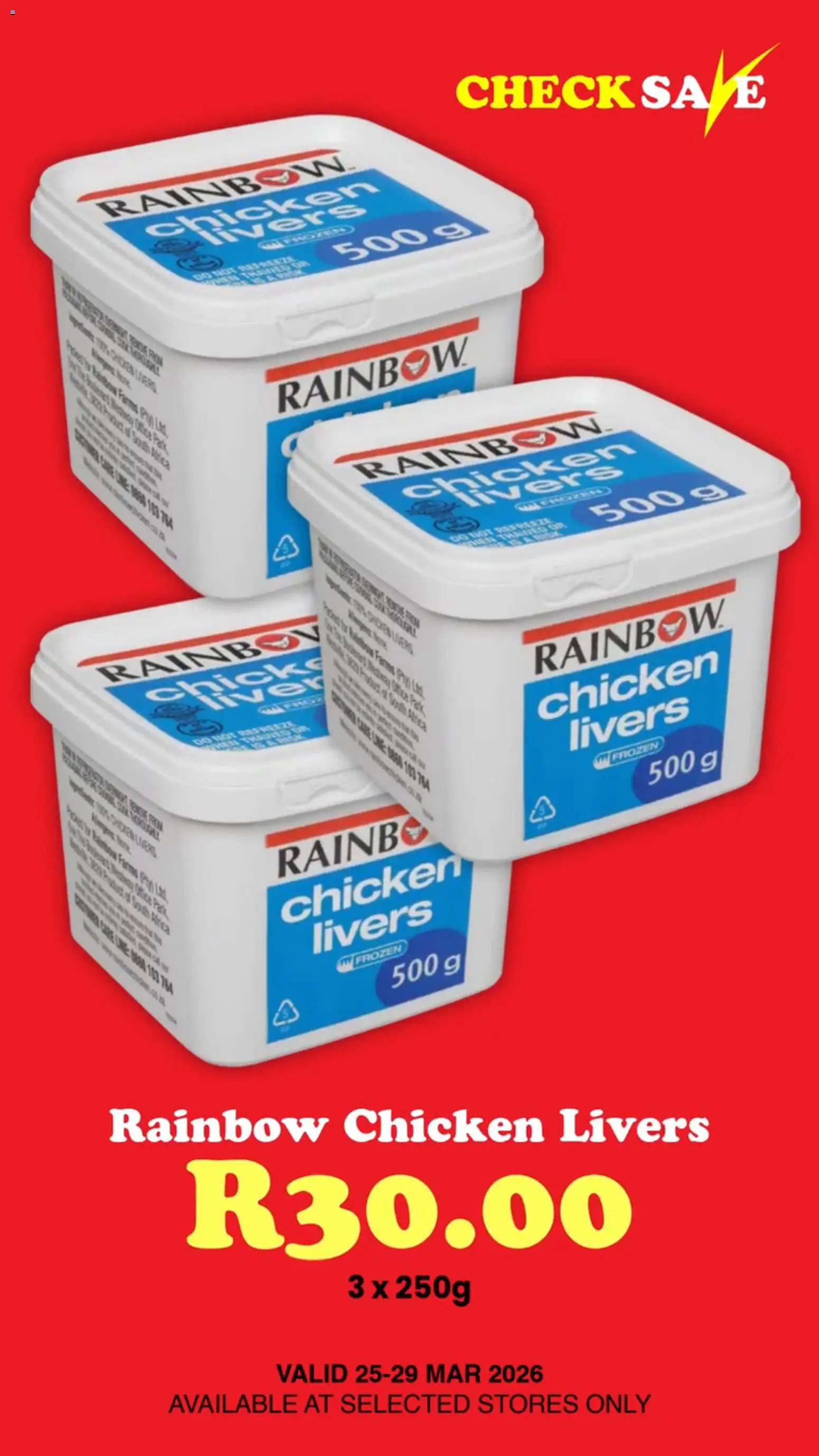 New Check Save catalogue – valid from 25.03.2026 | Page: 10 | Products: Chicken