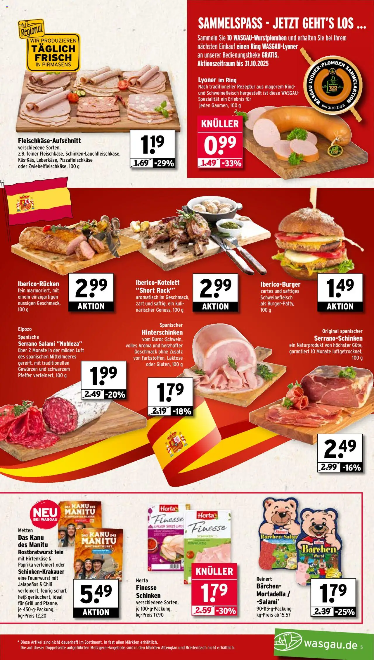 Wasgau Prospekt 	 - gültig ab dem 04.08.2025 | Seite: 5