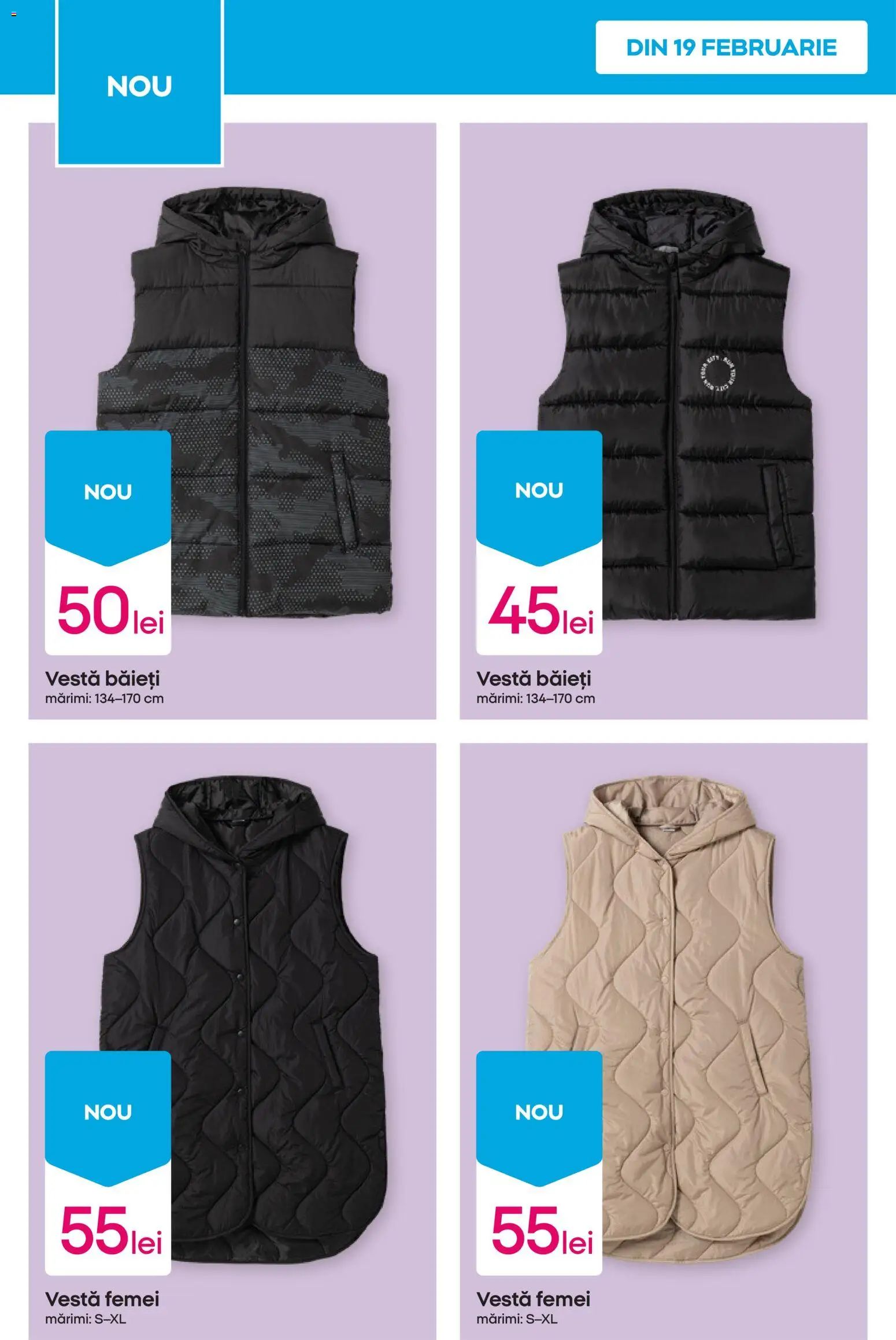 Noul catalog Pepco – valabil de la 19.02.2026 | Pagină: 8 | Produse: Vestă