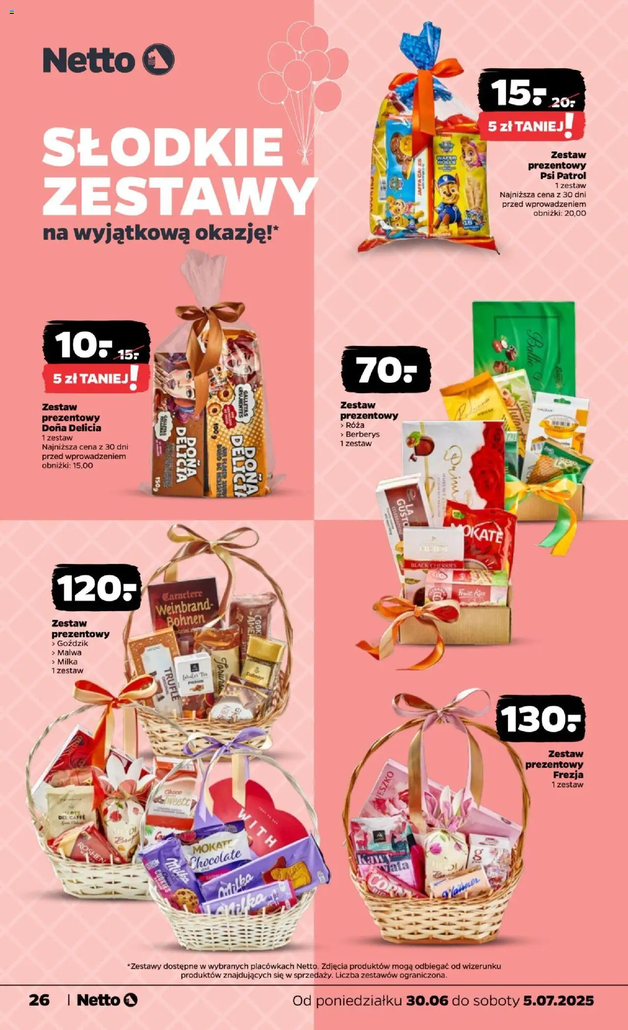 Netto gazetka - Spożywcza od 30.06.2025 | Strona: 26 | Produkty: Goździk, Milka