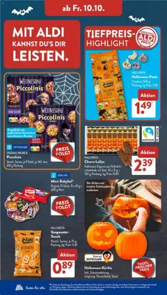 Aldi Süd Prospekt 	 – gültig ab 06.10.2025 | Seite: 16 | Produkte: Schokolade, Piccolinis, Pasta, Karotte