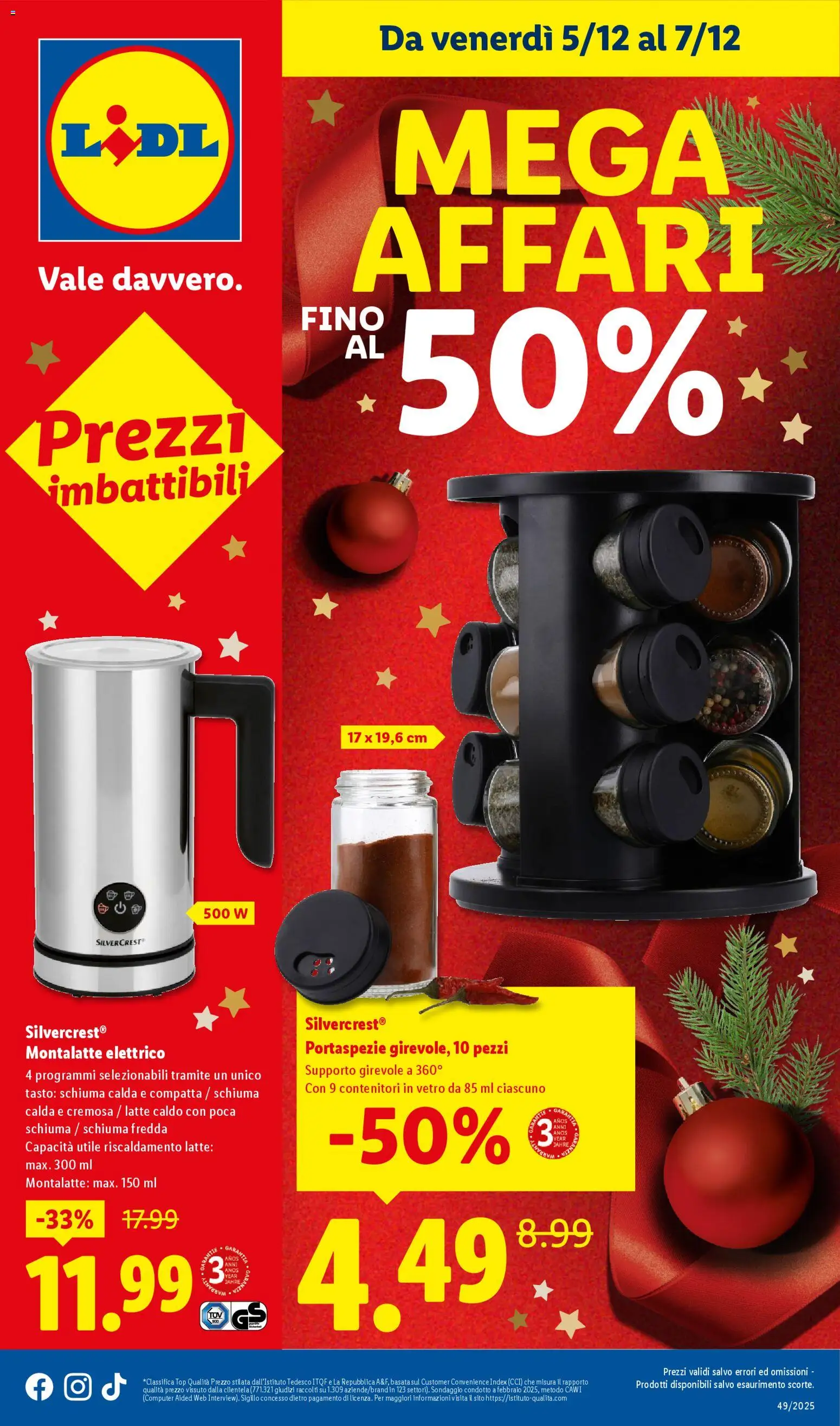 Volantino Lidl del 05.12.2025 | Pagina: 1