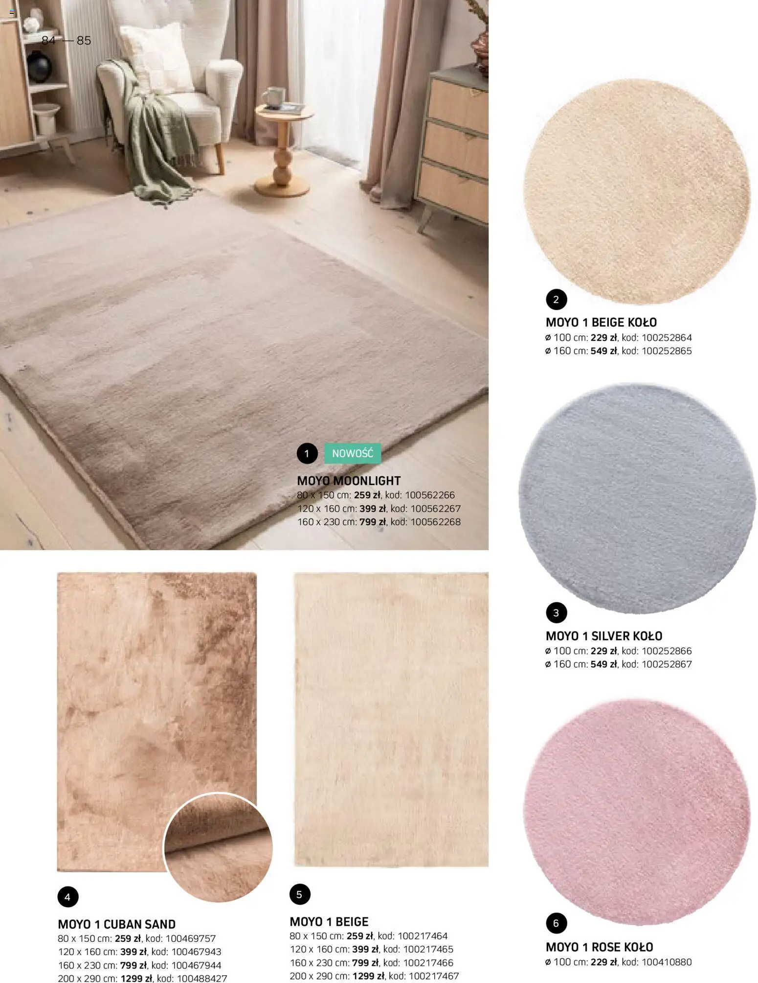 Komfort gazetka - Katalog dywanów od 17.03.2026 | Strona: 84