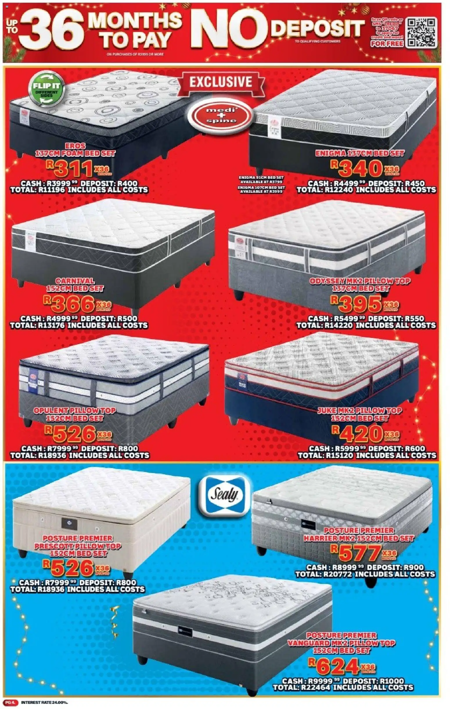 New Lewis Stores catalogue – valid from 08.12.2025 | Page: 4 | Products: Bed, Pillow, Foam