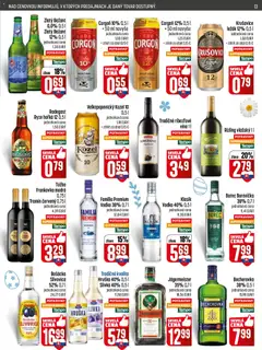 COOP Jednota leták platný od 19.03.2026 | Strana: 13 | Produkty: Becherovka, Pivo, Víno, Corgoň