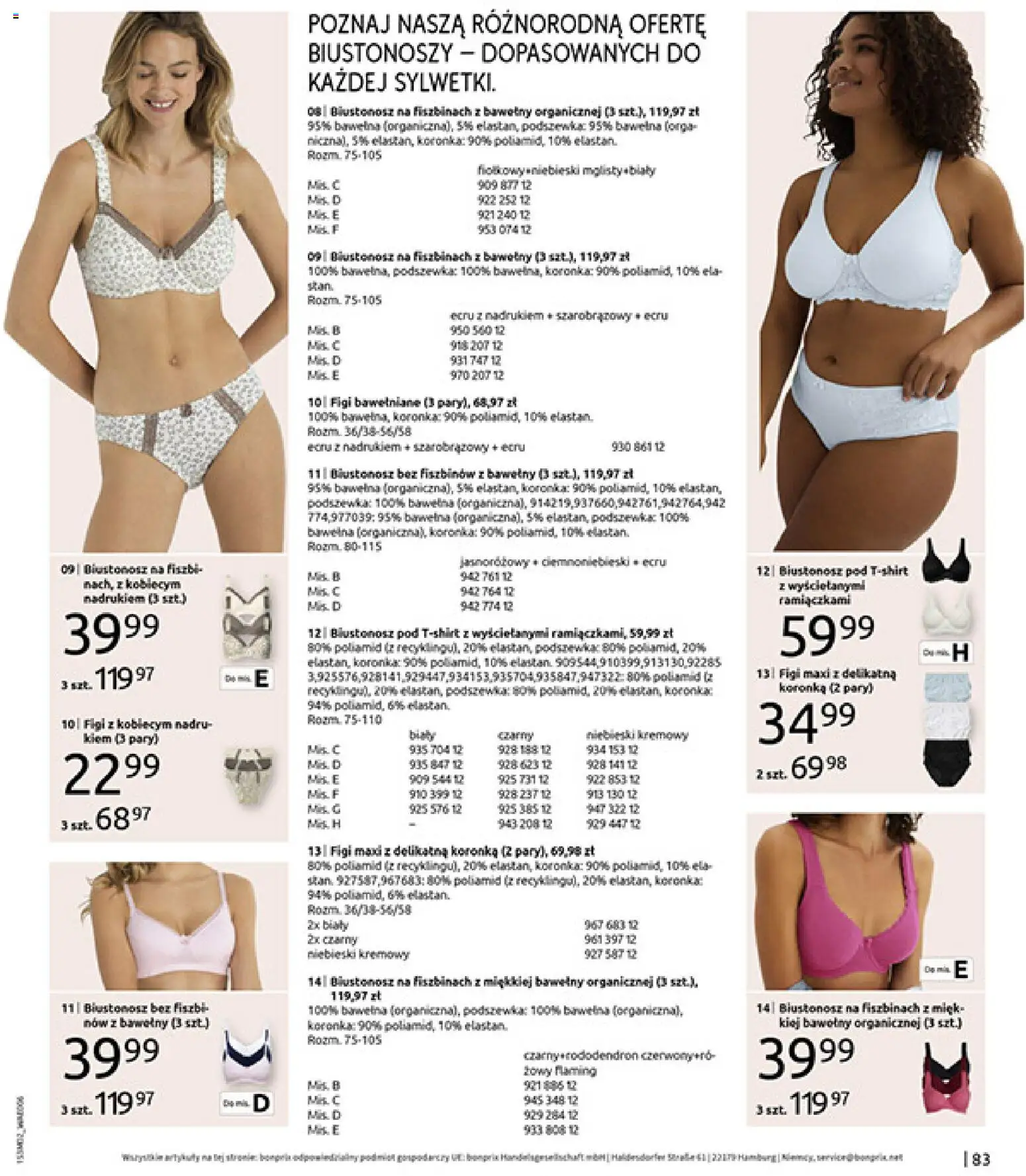 BonPrix Katalog od 19.02.2026 | Strona: 85 | Produkty: Biustonosz